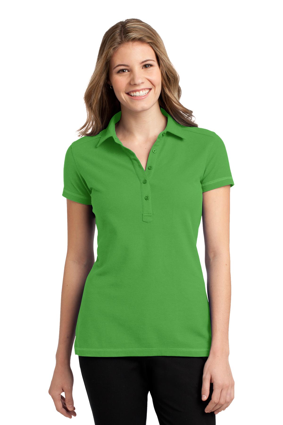 Port Authority Polos/Knits XS / Vine Green DISCONTINUED  Port Authority ®  Ladies Modern Stain-Resistant Polo. L559