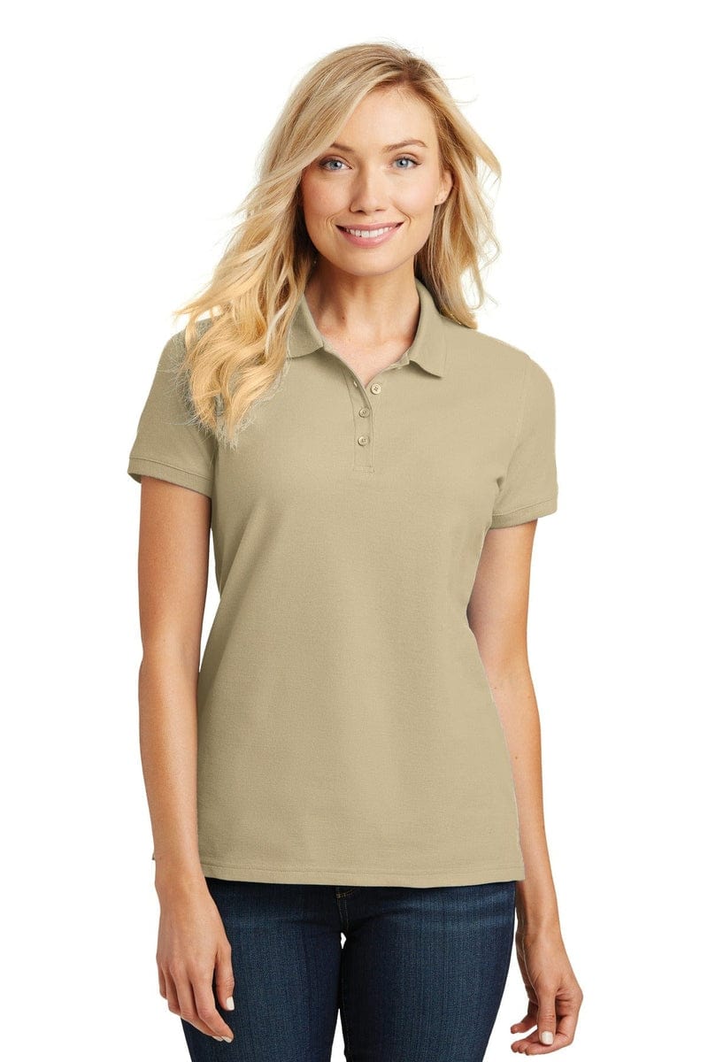 Port Authority Polos/Knits M / Wheat Port Authority ®  Ladies Core Classic Pique Polo. L100