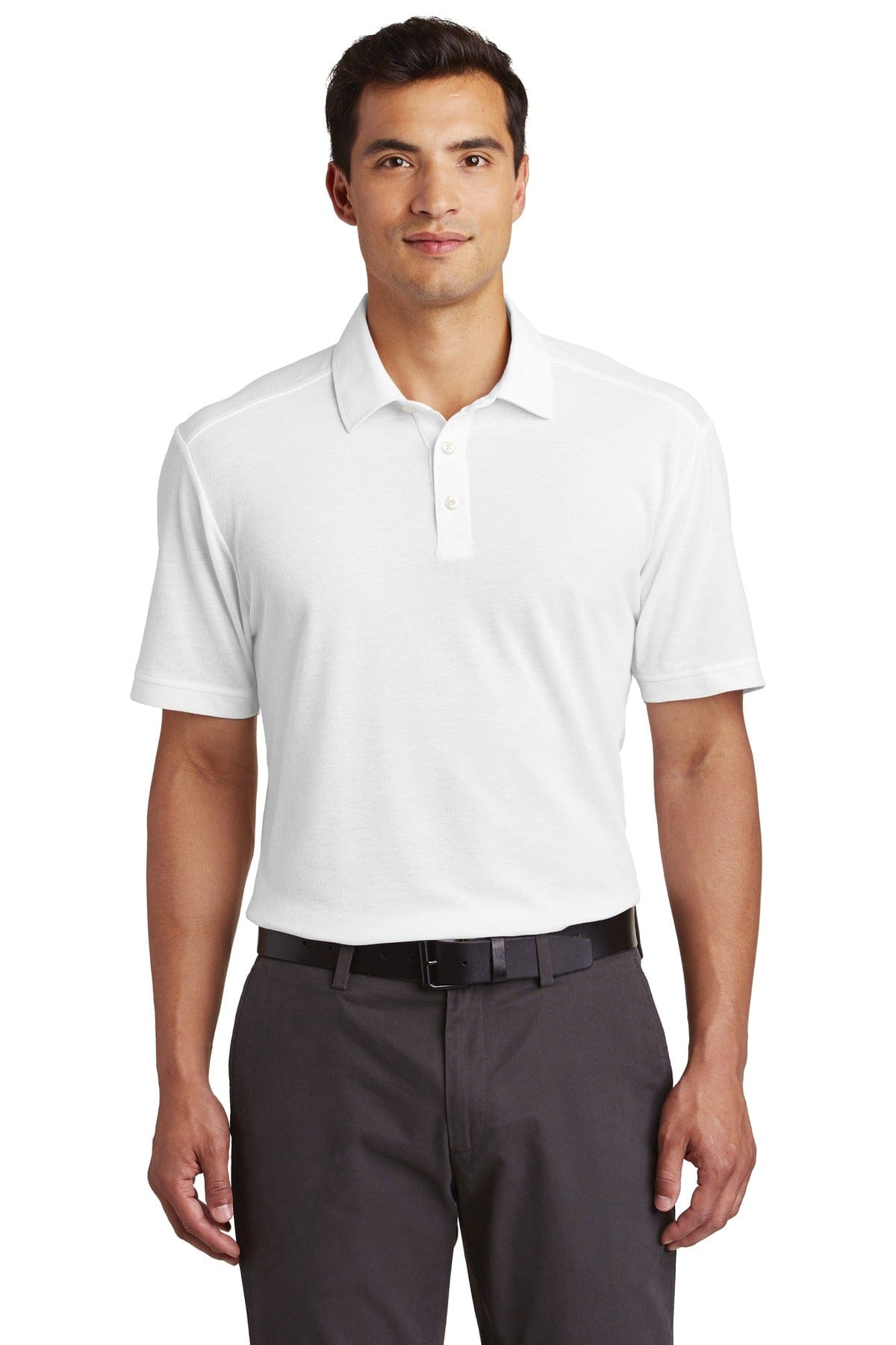 Port Authority Polos/Knits XS / White Port Authority ®  Coastal Cotton Blend Polo. K581