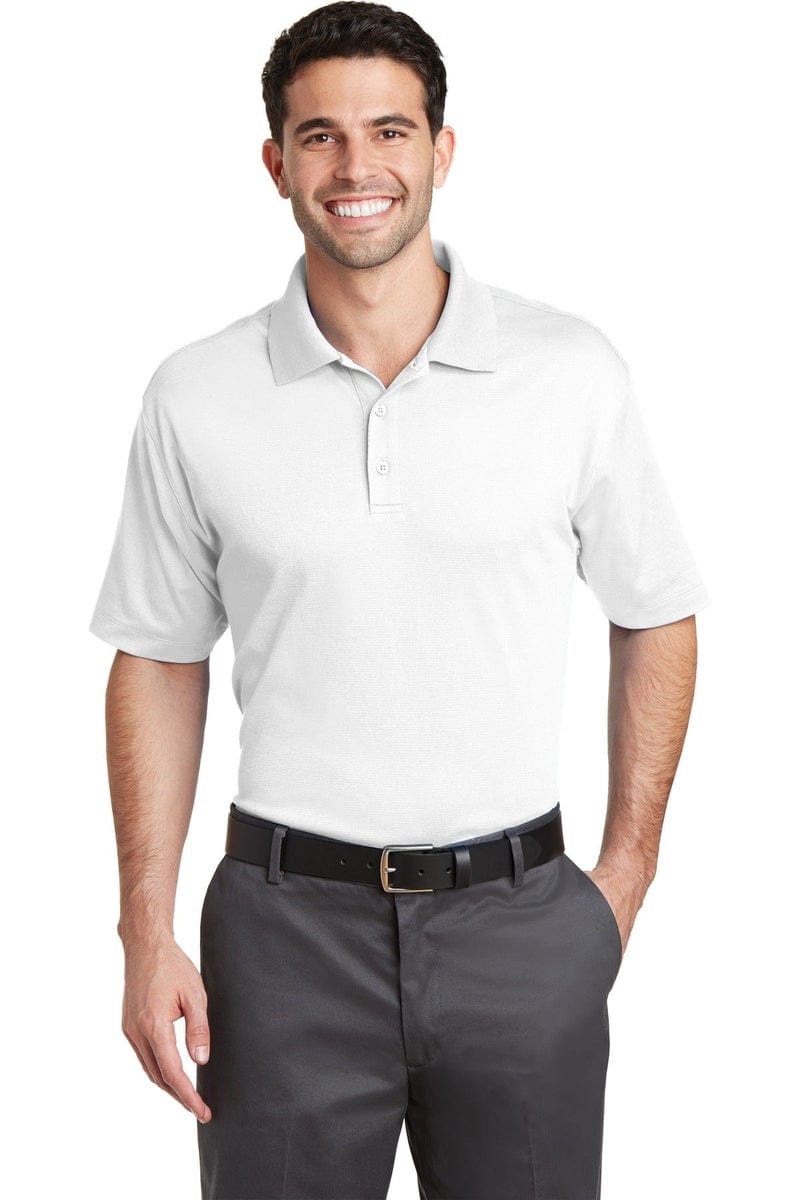 Port Authority Polos/Knits XS / White Port Authority®  Rapid Dry ™  Mesh Polo. K573