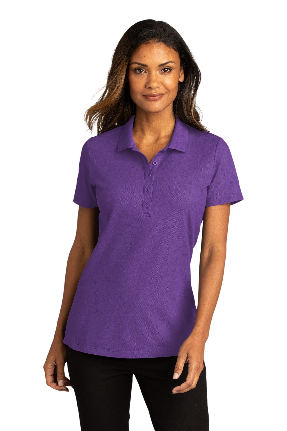 Port Authority Polos/Knits XXL / Purple Port Authority ®   Ladies SuperPro React ™   Polo. LK810