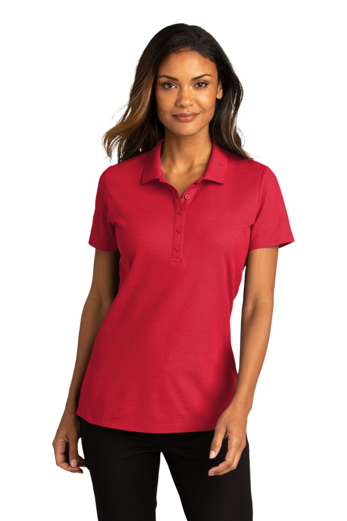 Port Authority Polos/Knits XXL / Rich Red Port Authority ®   Ladies SuperPro React ™   Polo. LK810