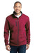 Port Authority Sweatshirts/Fleece 3XLT / Garnet Red DISCONTINUED  Port Authority ®  Tall Pique Fleece Jacket. TLF222