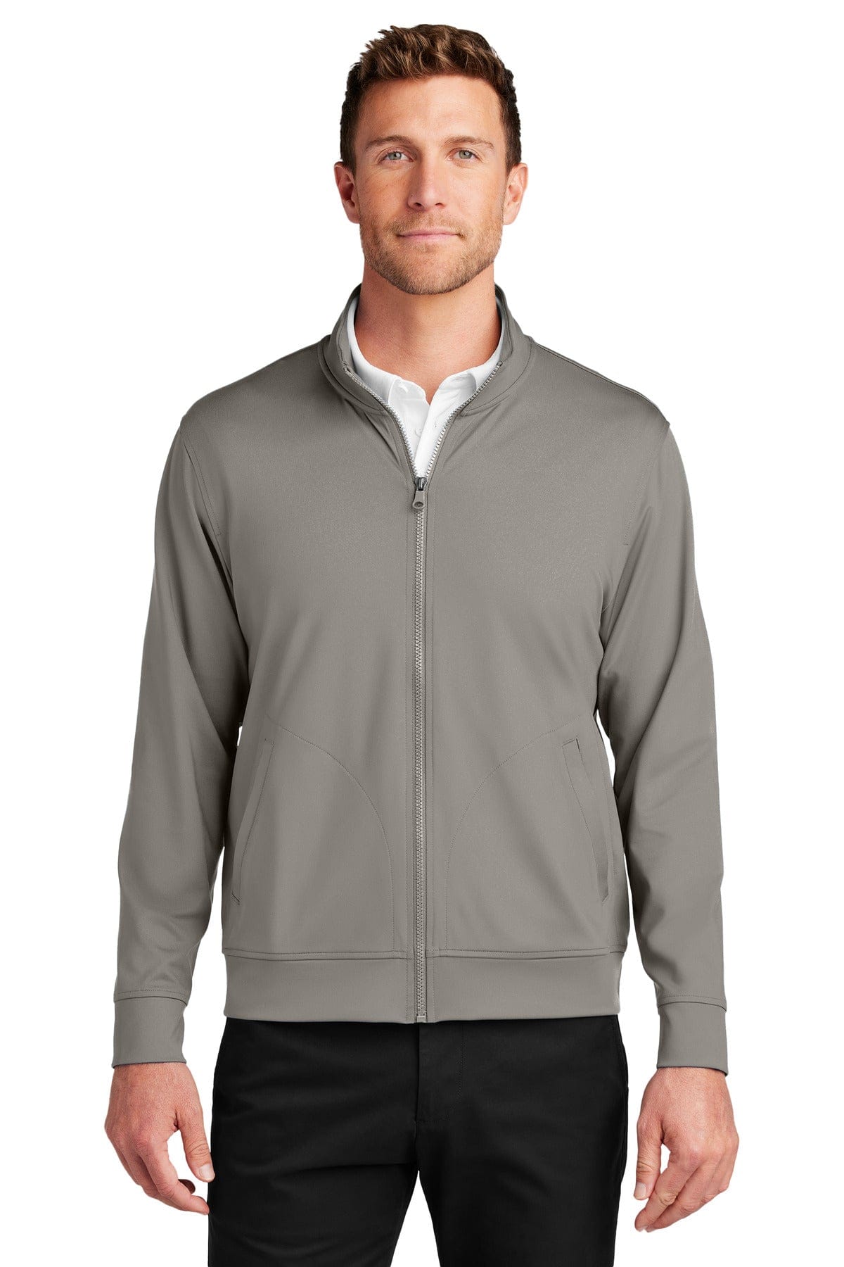 Port Authority Sweatshirts/Fleece Port Authority ®  C-FREE ®  Double Knit Full-Zip K881