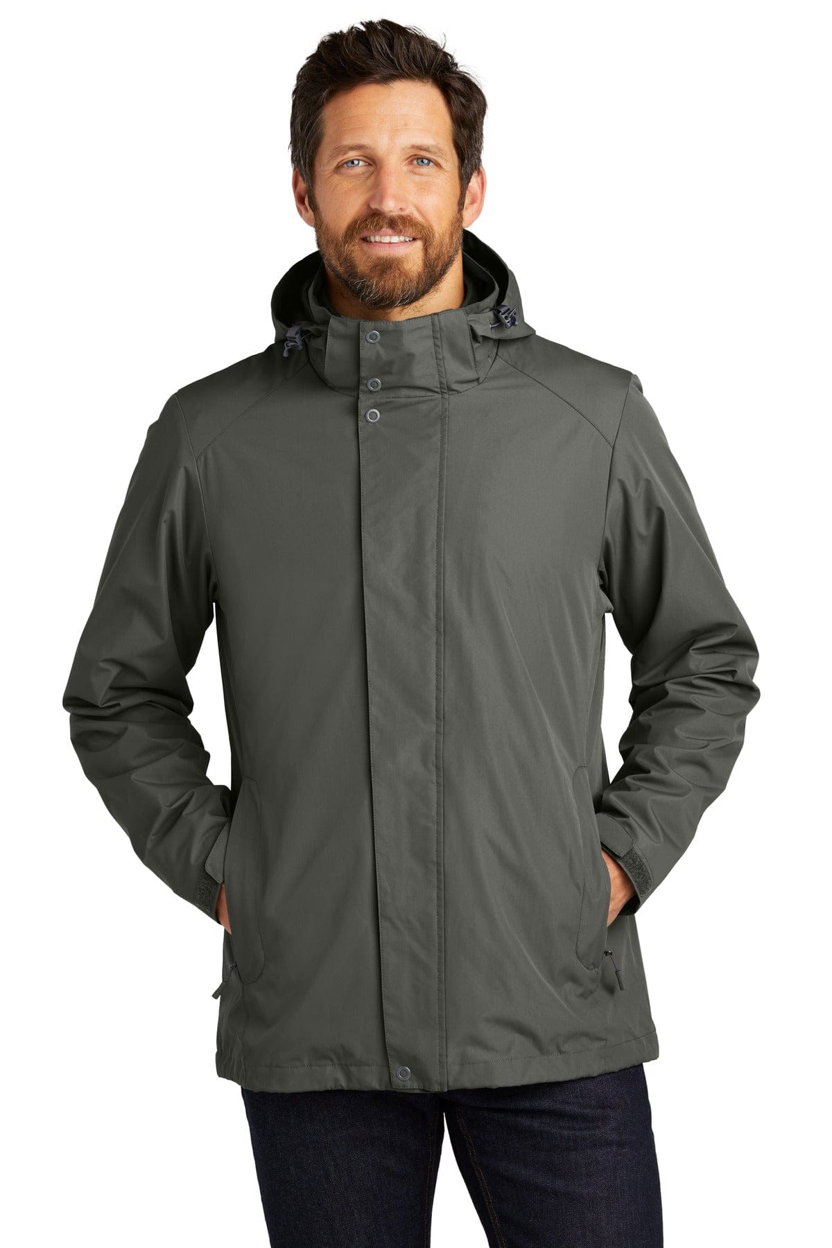 Port Authority Sweatshirts/Fleece Port Authority J123: All-Weather 3-in-1 Jacket