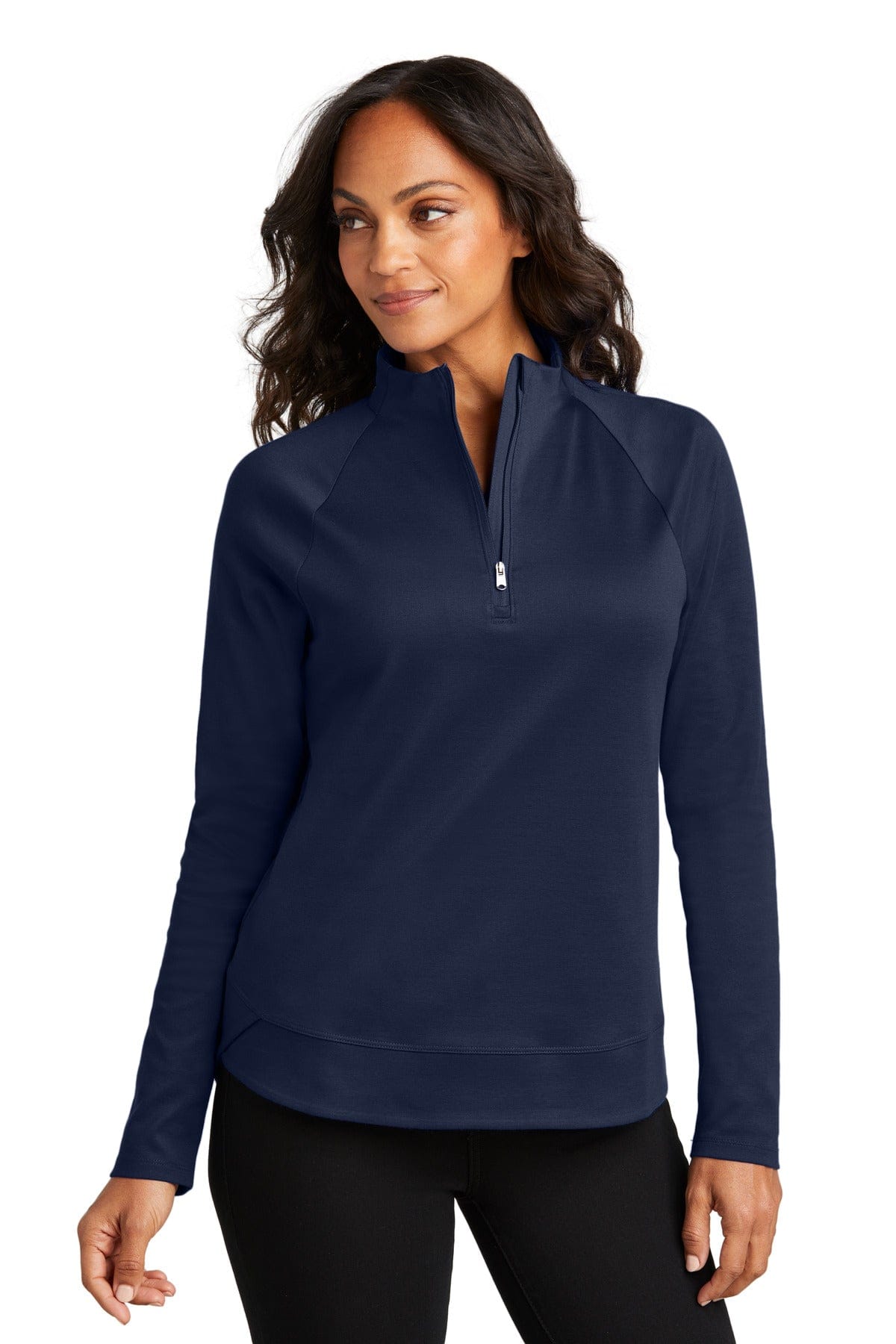 Port Authority Sweatshirts/Fleece Port Authority LK870: Ladies C-FREE Cypress 1/4-Zip