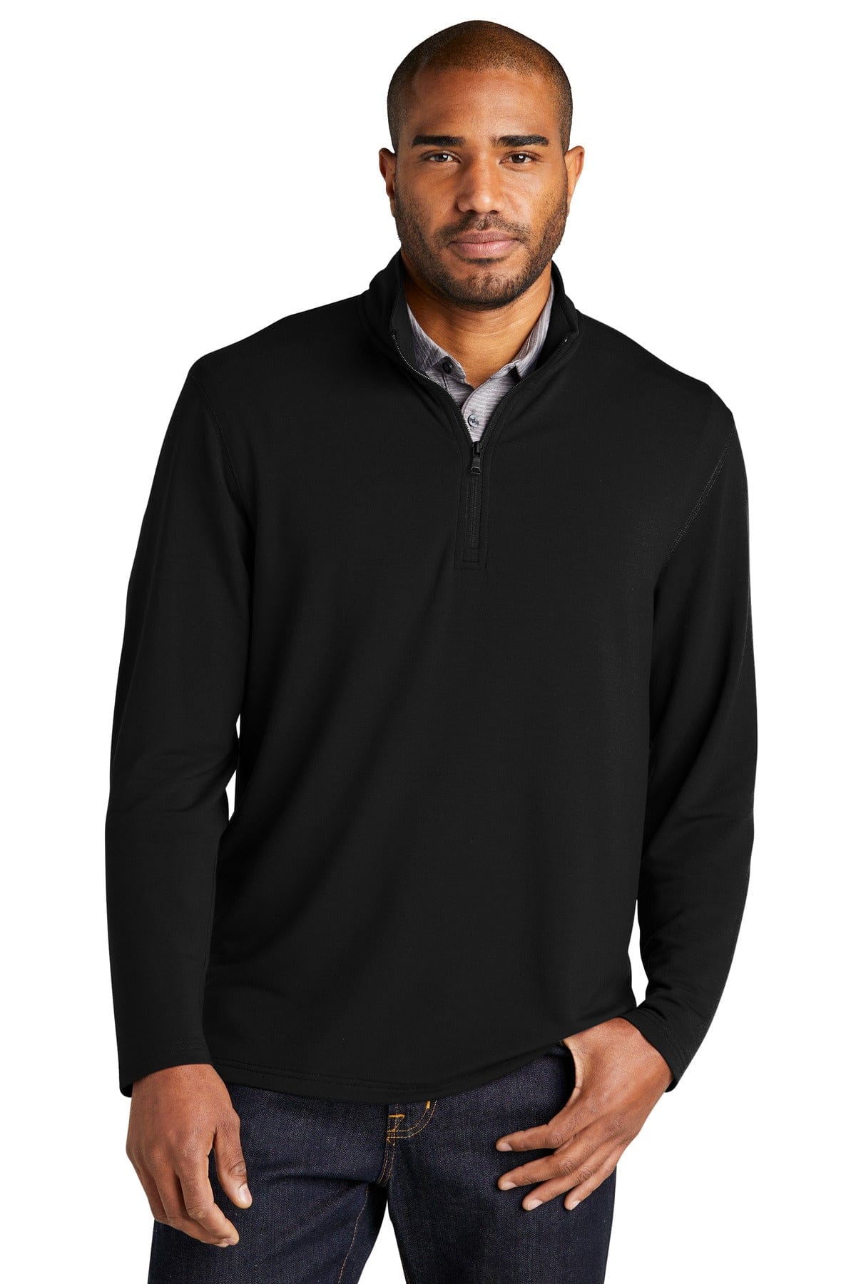 Port Authority Sweatshirts/Fleece Port Authority ®  Microterry 1/4-Zip Pullover K825