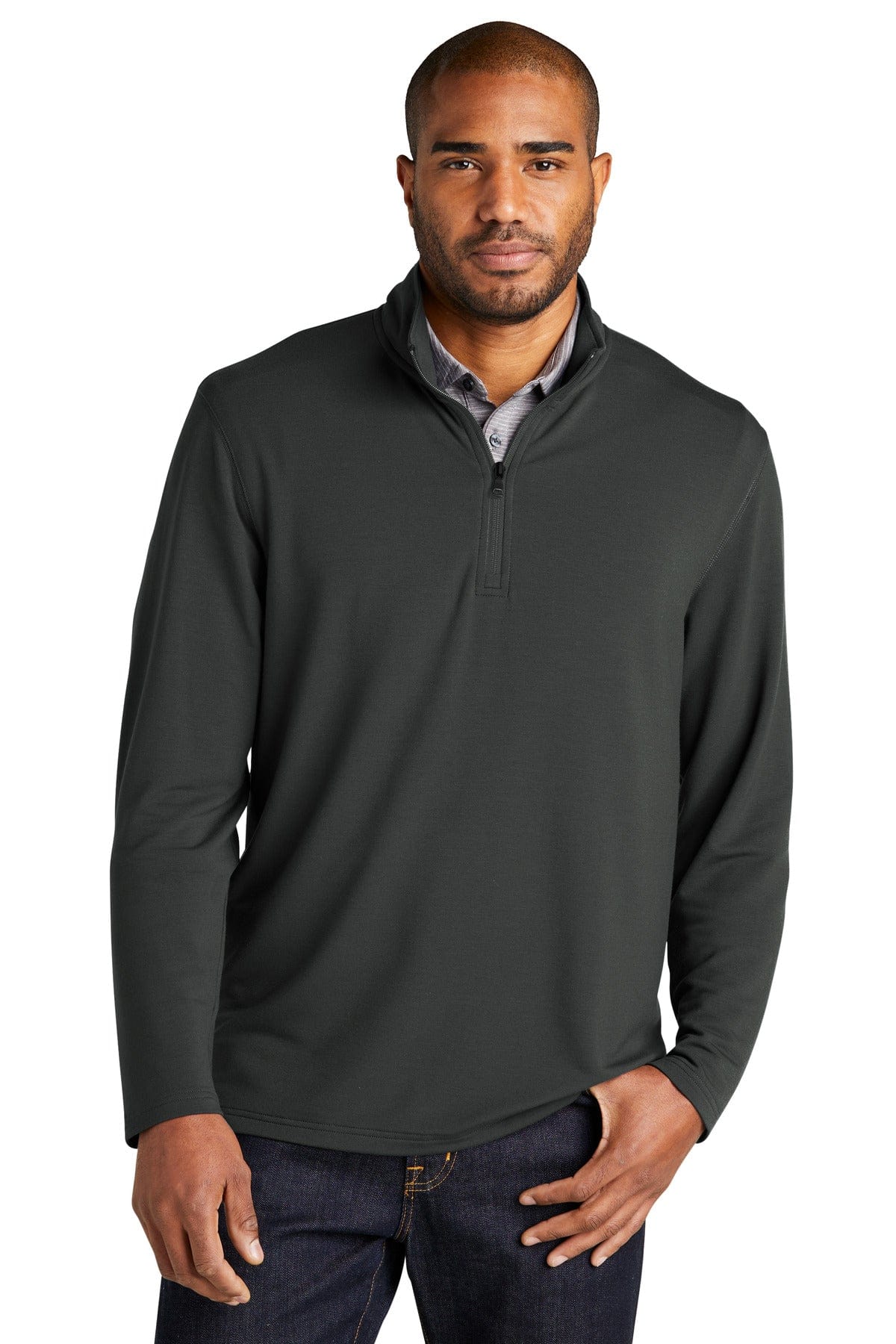 Port Authority Sweatshirts/Fleece Port Authority ®  Microterry 1/4-Zip Pullover K825