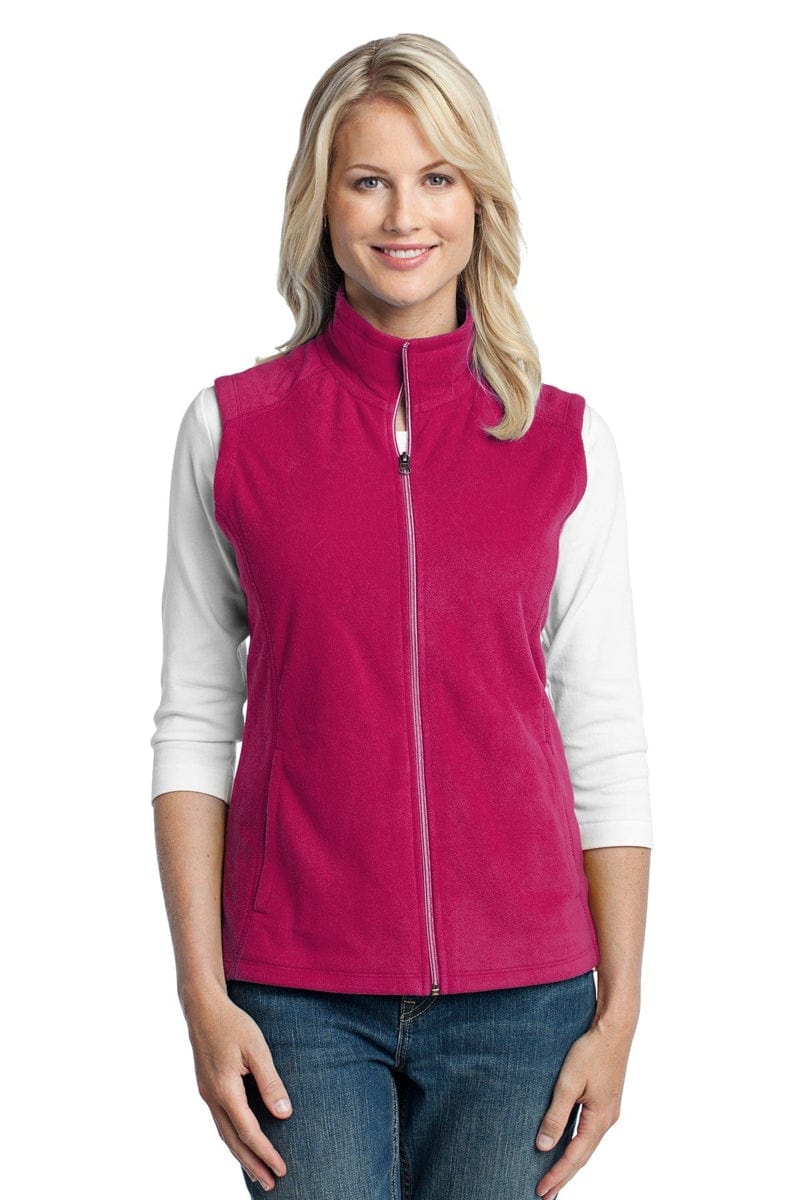 Port Authority Sweatshirts/Fleece XS / Dark Fuchsia Port Authority ®  Ladies Microfleece Vest. L226