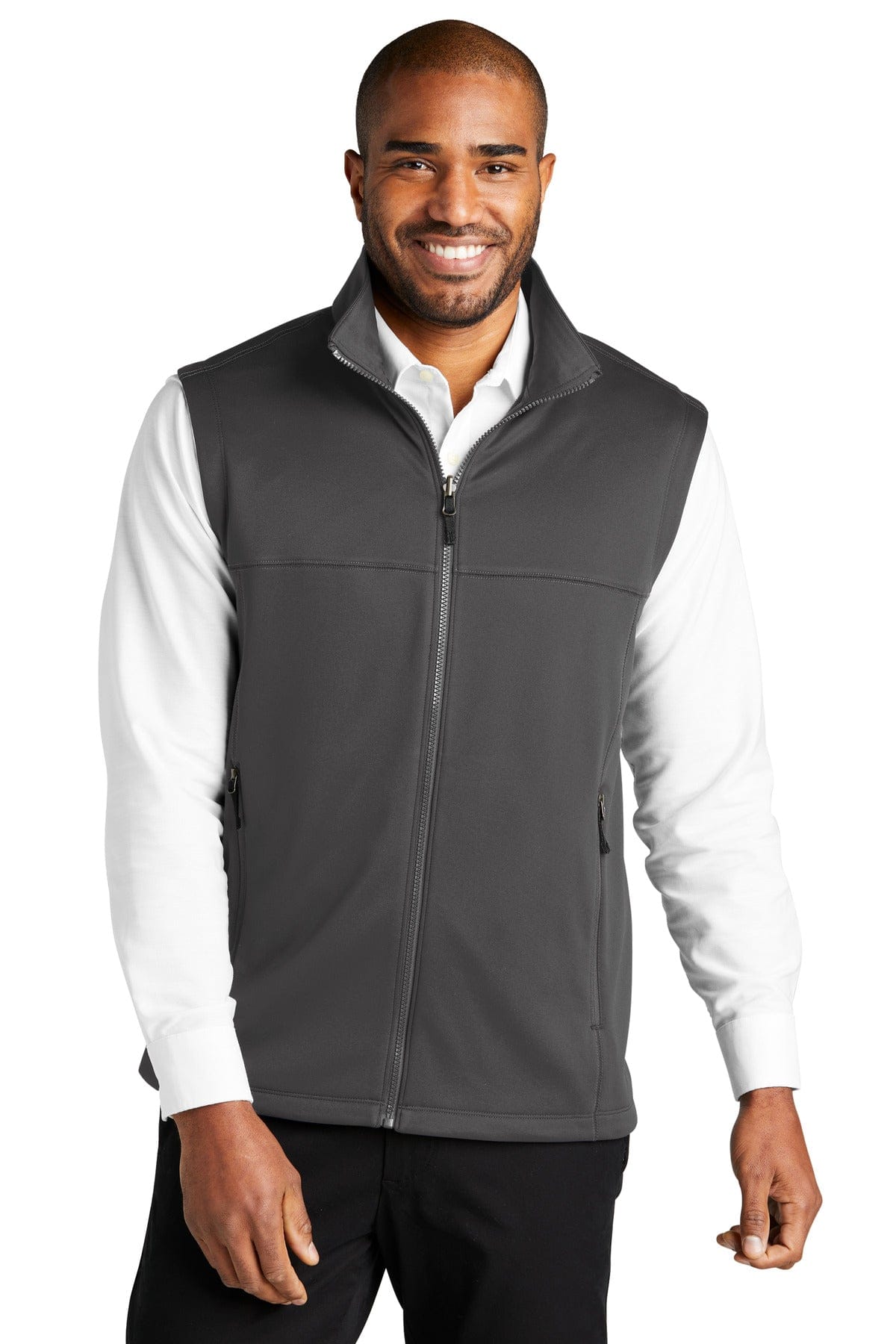 Port Authority Sweatshirts/Fleece XS / Graphite Port Authority®  Collective Smooth Fleece Vest F906