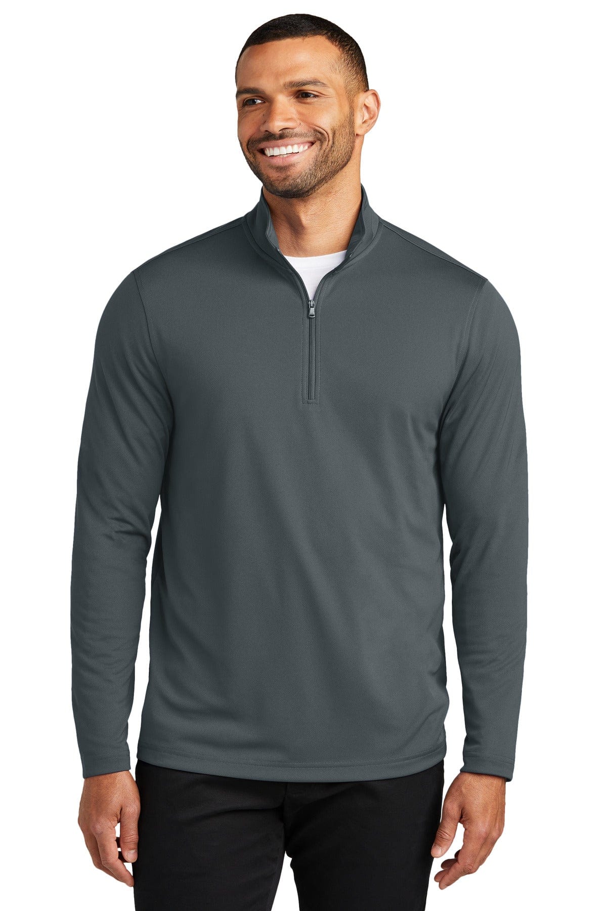 Port Authority Sweatshirts/Fleece XS / Graphite Port Authority K112: Dry Zone UV Micro-Mesh 1/4-Zip