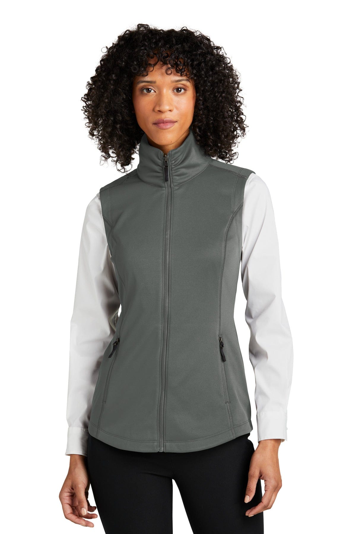 Port Authority Sweatshirts/Fleece XS / Graphite Port Authority®  Ladies Collective Smooth Fleece Vest L906