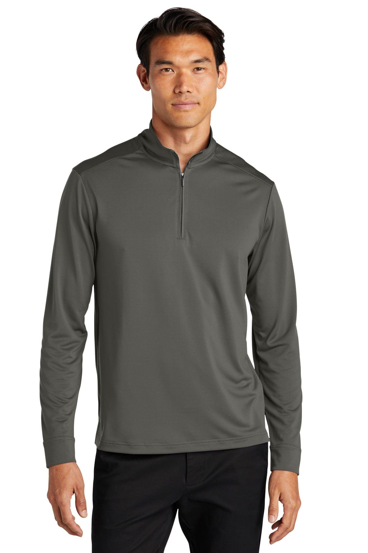 Port Authority Sweatshirts/Fleece L / Grey Steel Port Authority K865: C-FREE Snag-Proof 1/4-Zip