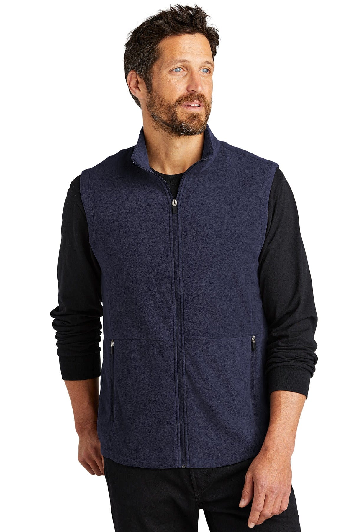 Port Authority Sweatshirts/Fleece XS / Navy Port Authority F152: Accord Microfleece Vest