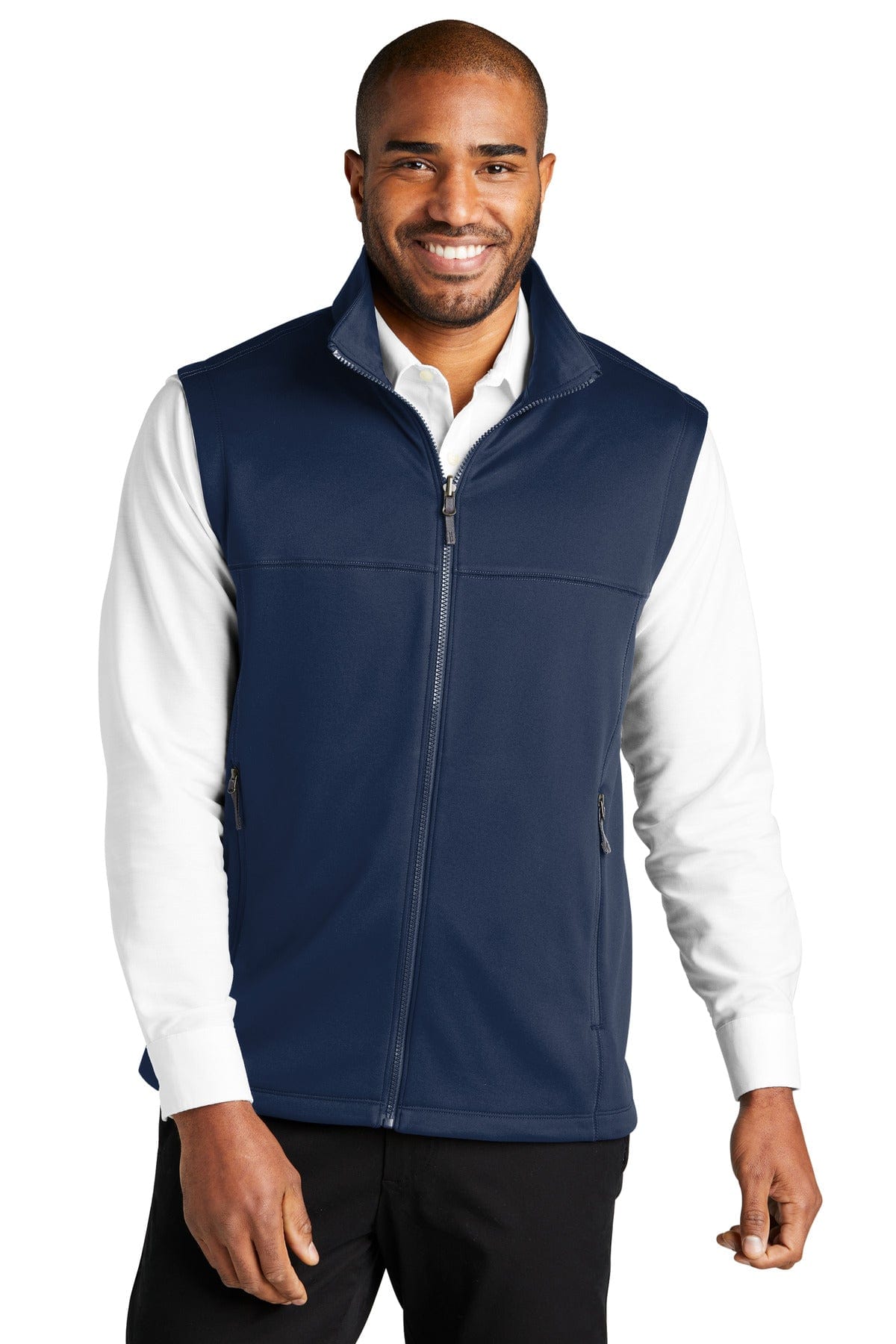 Port Authority Sweatshirts/Fleece XS / River Blue Navy Port Authority ®  Collective Smooth Fleece Vest F906