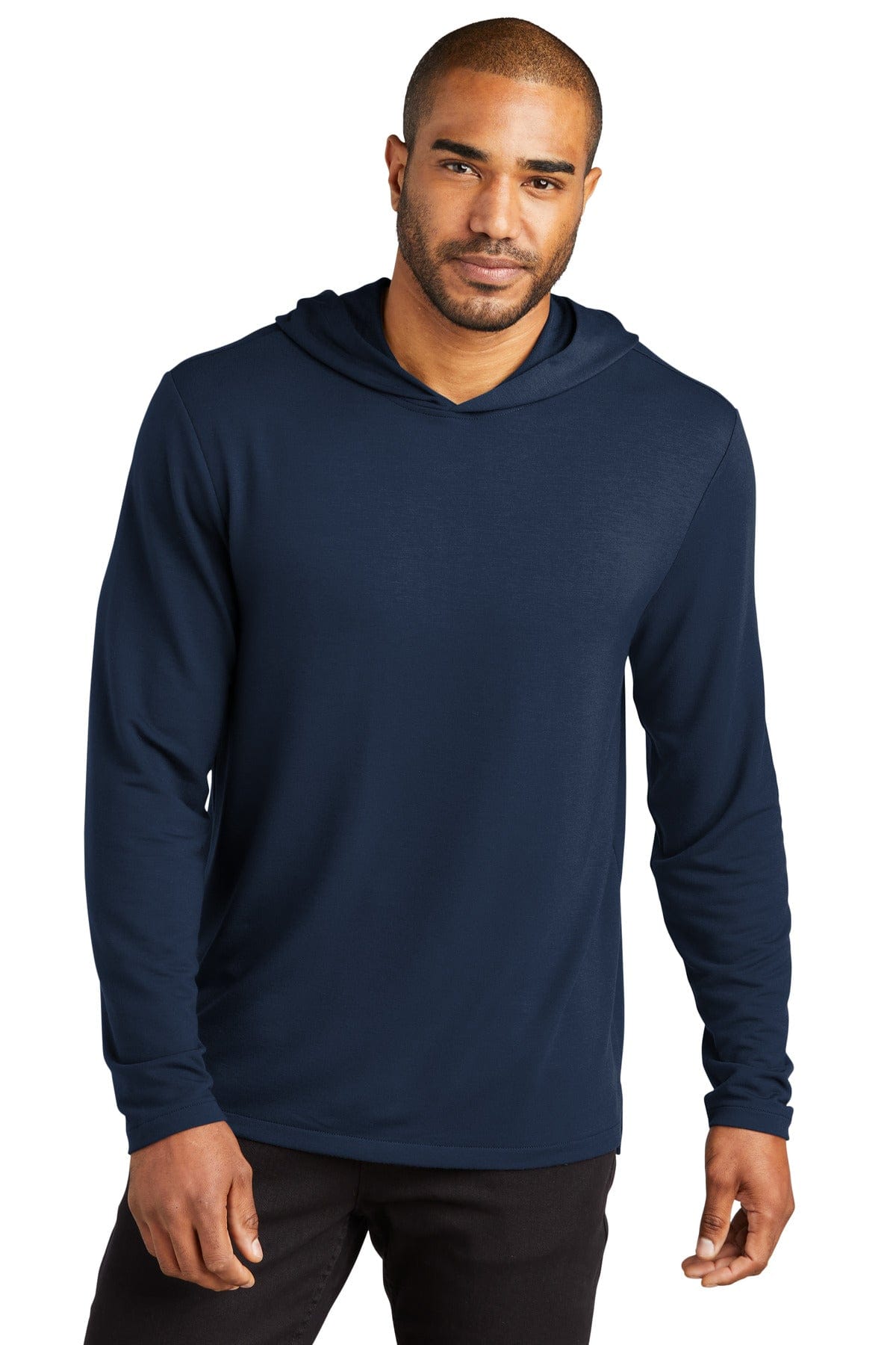 Port Authority Sweatshirts/Fleece XS / River Blue Navy Port Authority K826: Microterry Pullover Hoodie
