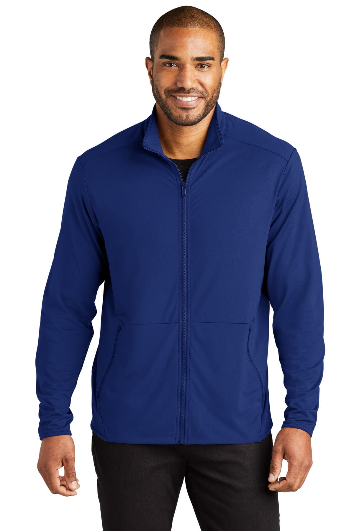 Port Authority Sweatshirts/Fleece XS / Royal Port Authority K595: Full-Zip Fleece