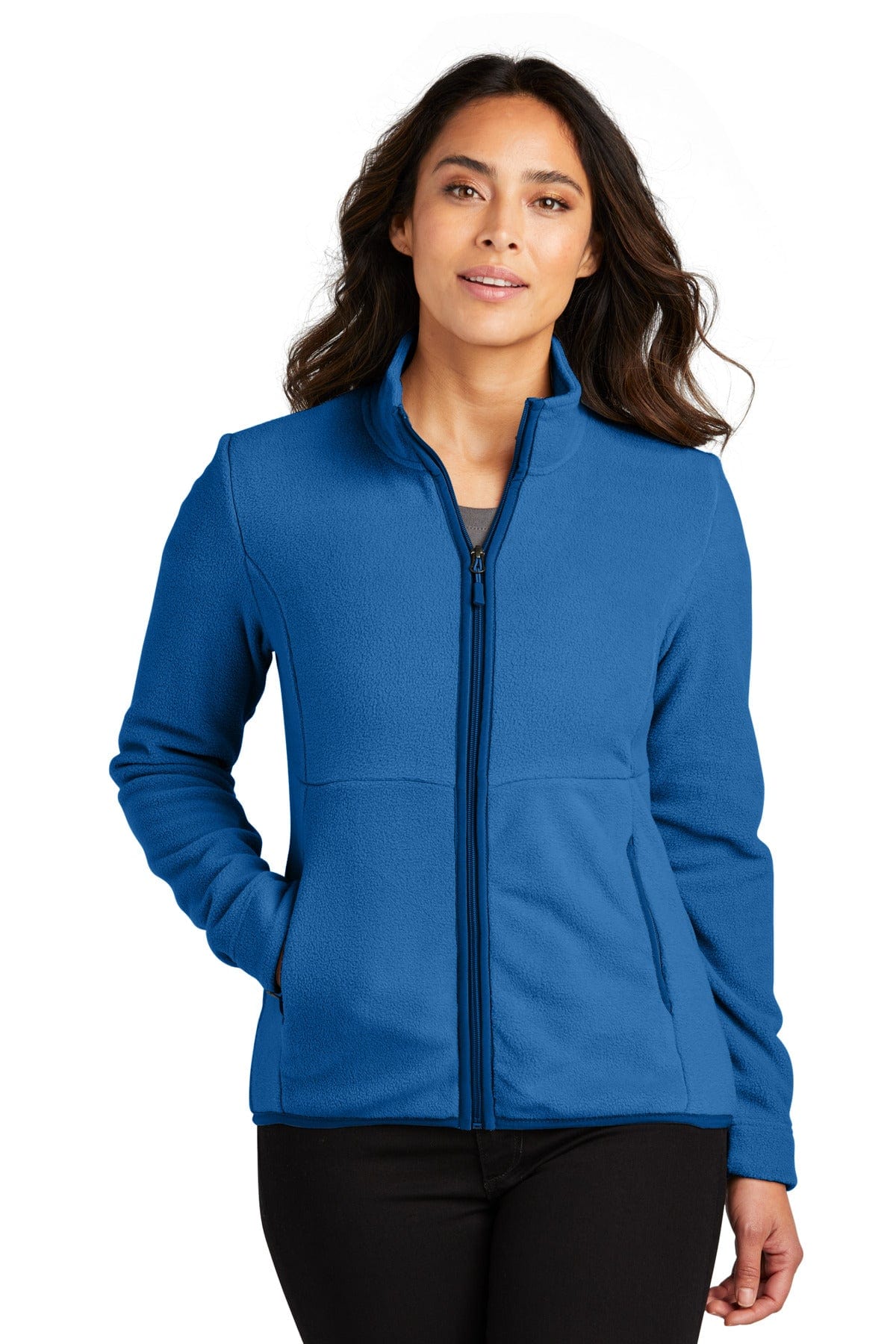 Port Authority Sweatshirts/Fleece XXL / True Blue Port Authority L110: Ladies Connection Fleece Jacket