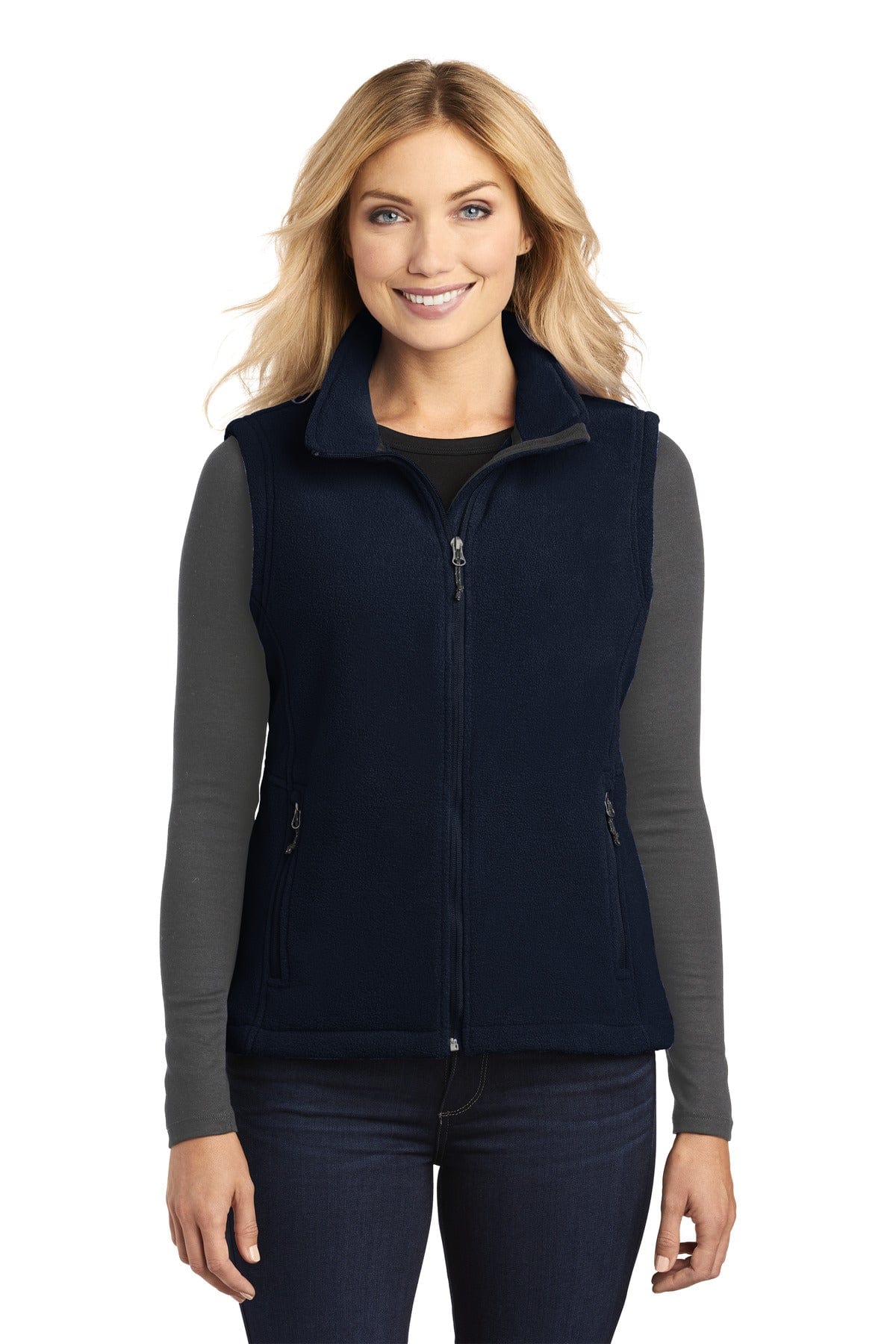 Port Authority Sweatshirts/Fleece XS / True Navy Port Authority ®  Ladies Value Fleece Vest. L219