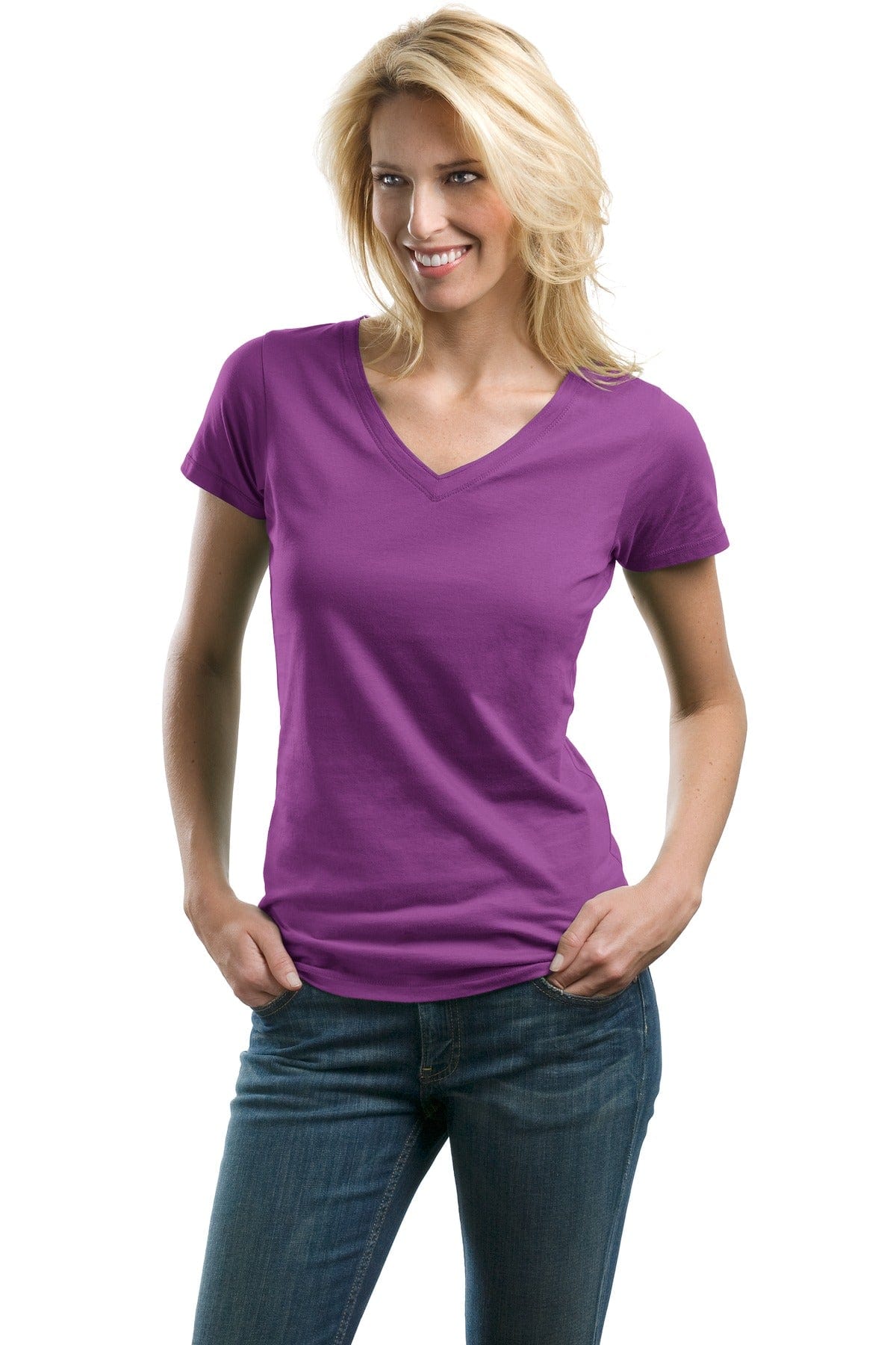 Port Authority T-Shirts DISCONTINUED  Port Authority ®  Ladies Concept V-Neck Tee. LM1002
