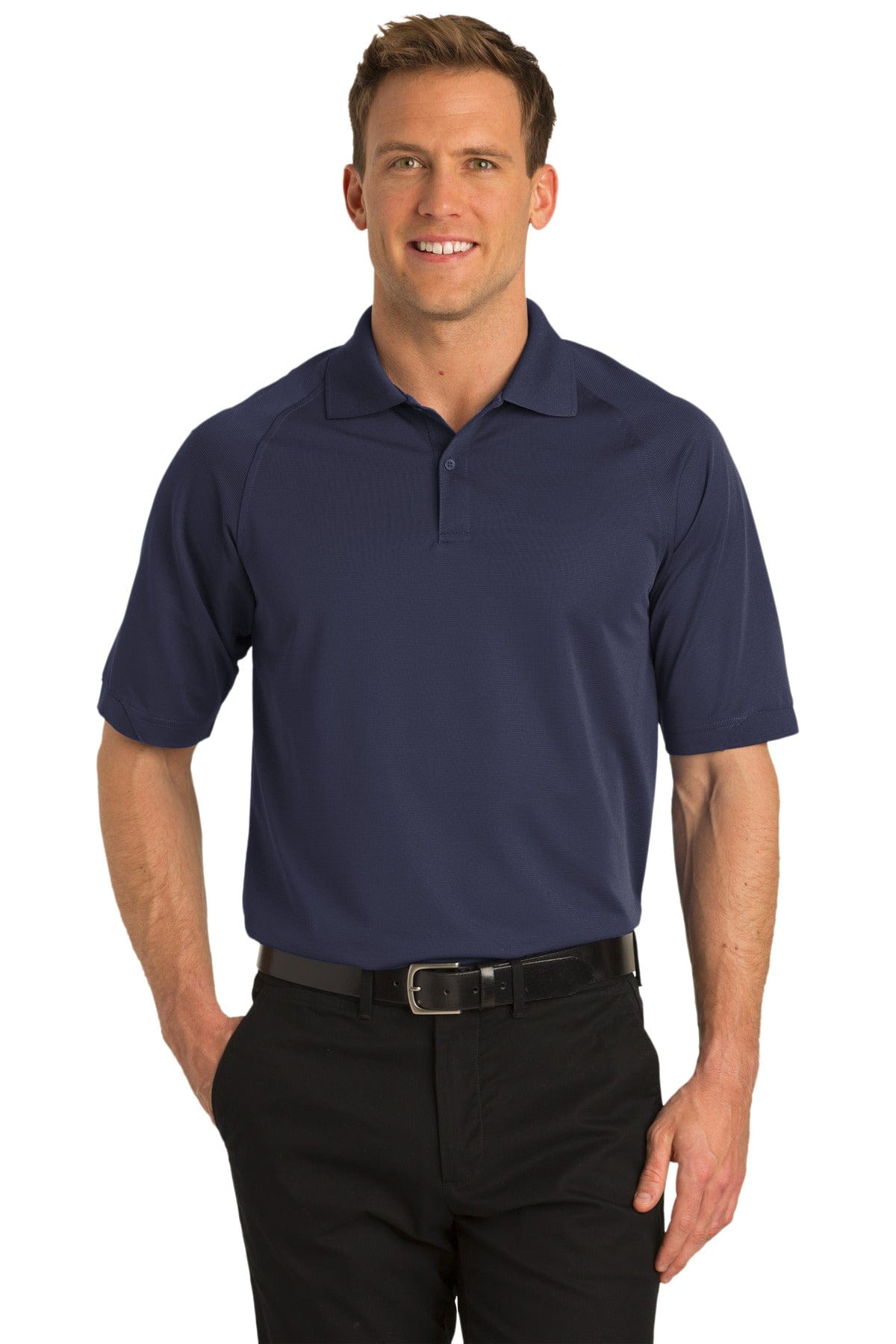 Port Authority Tall LT / Navy Port Authority ®  Tall Dry Zone ®  Ottoman Polo. TLK525
