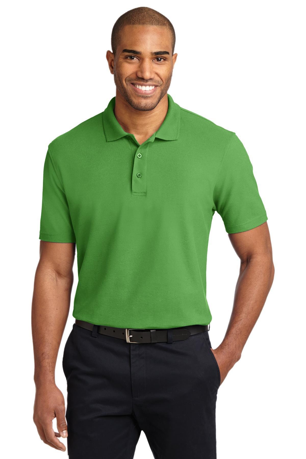 Port Authority Tall LT / Vine Green Port Authority ®  Tall Stain-Release Polo. TLK510