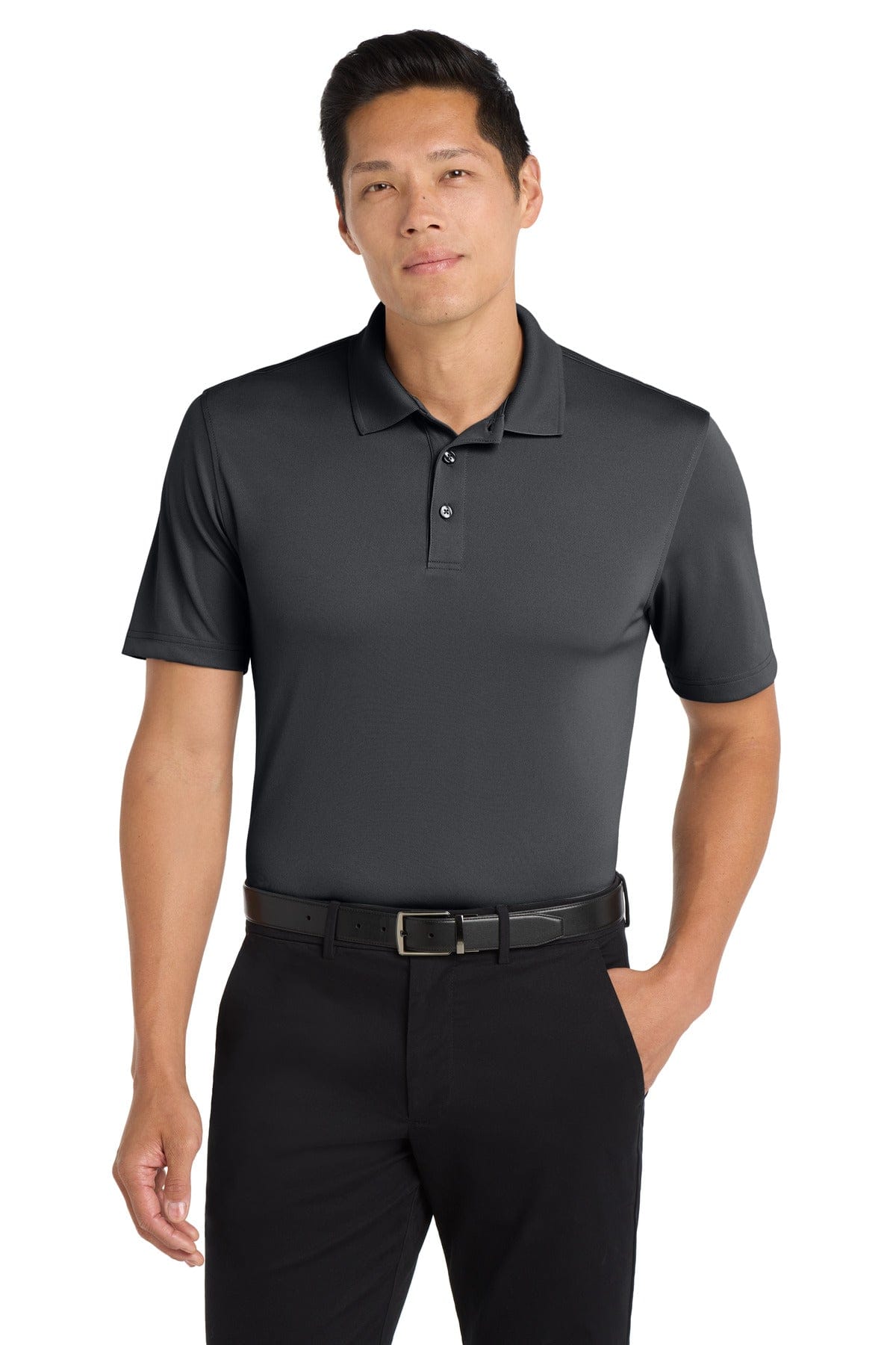 Port Authority Tall Dry Zone UV Micro-Mesh Polo TLK110 in Graphite