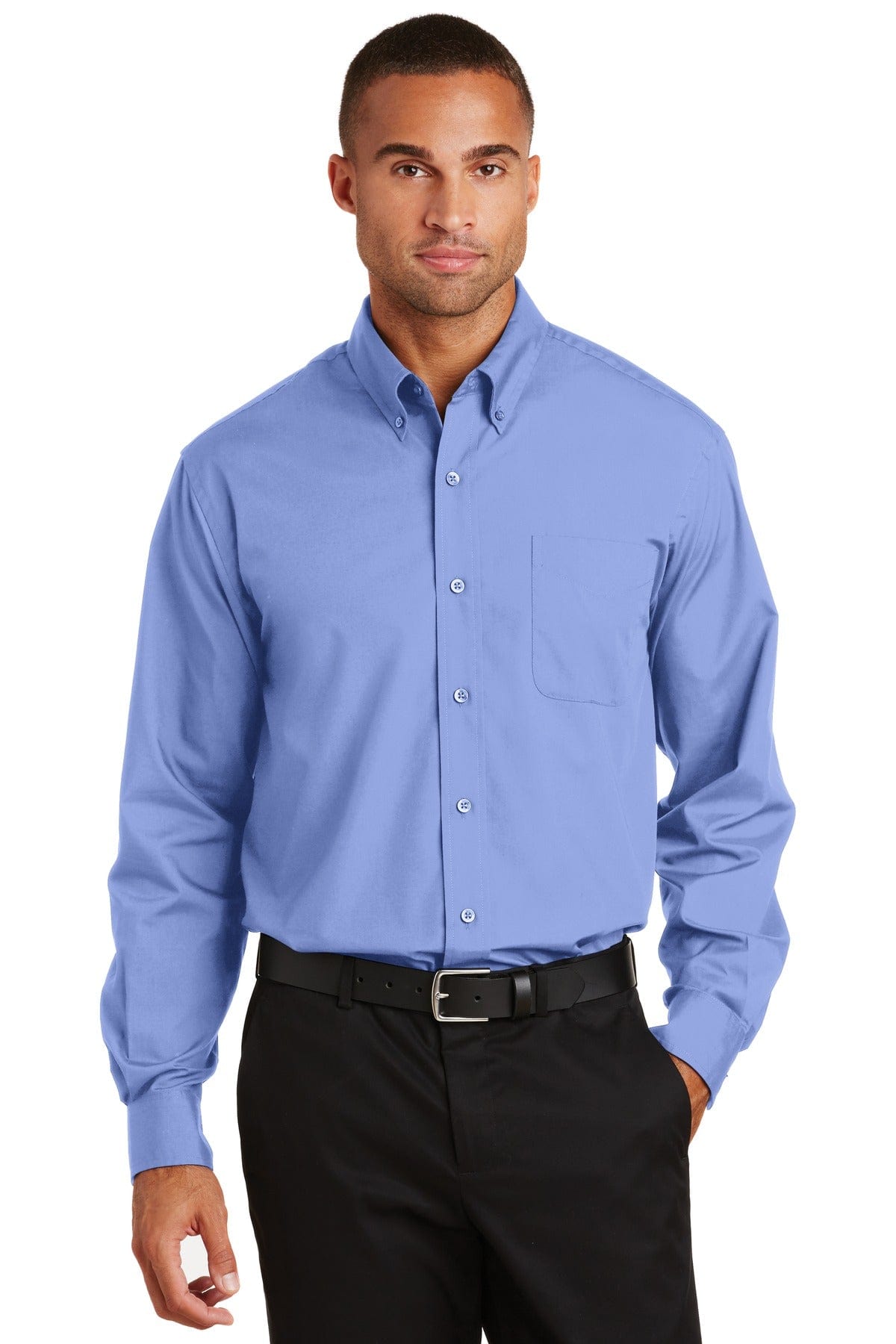 Port Authority Woven Shirts DISCONTINUED  Port Authority ®  Long Sleeve Value Poplin Shirt. S632