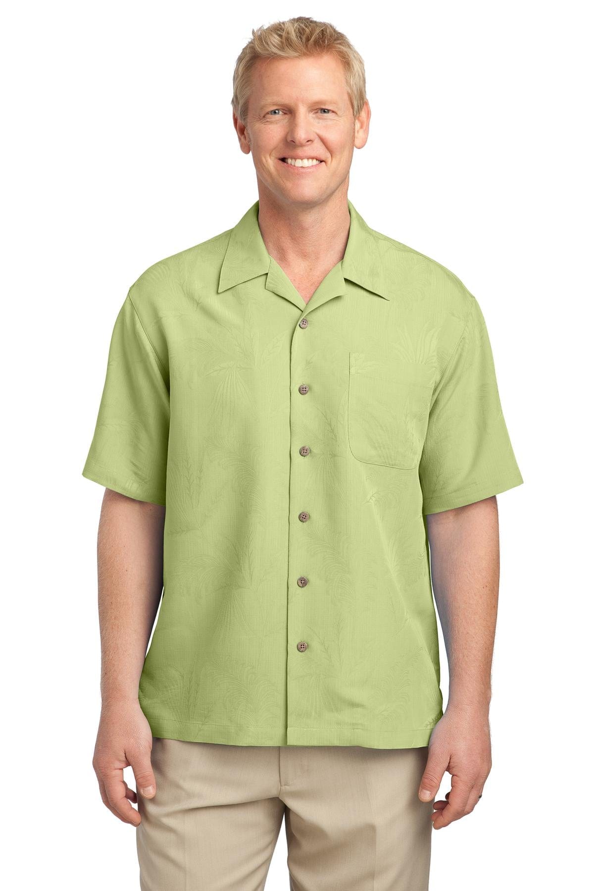 Port Authority Woven Shirts DISCONTINUED  Port Authority ®  Patterned Easy Care Camp Shirt. S536