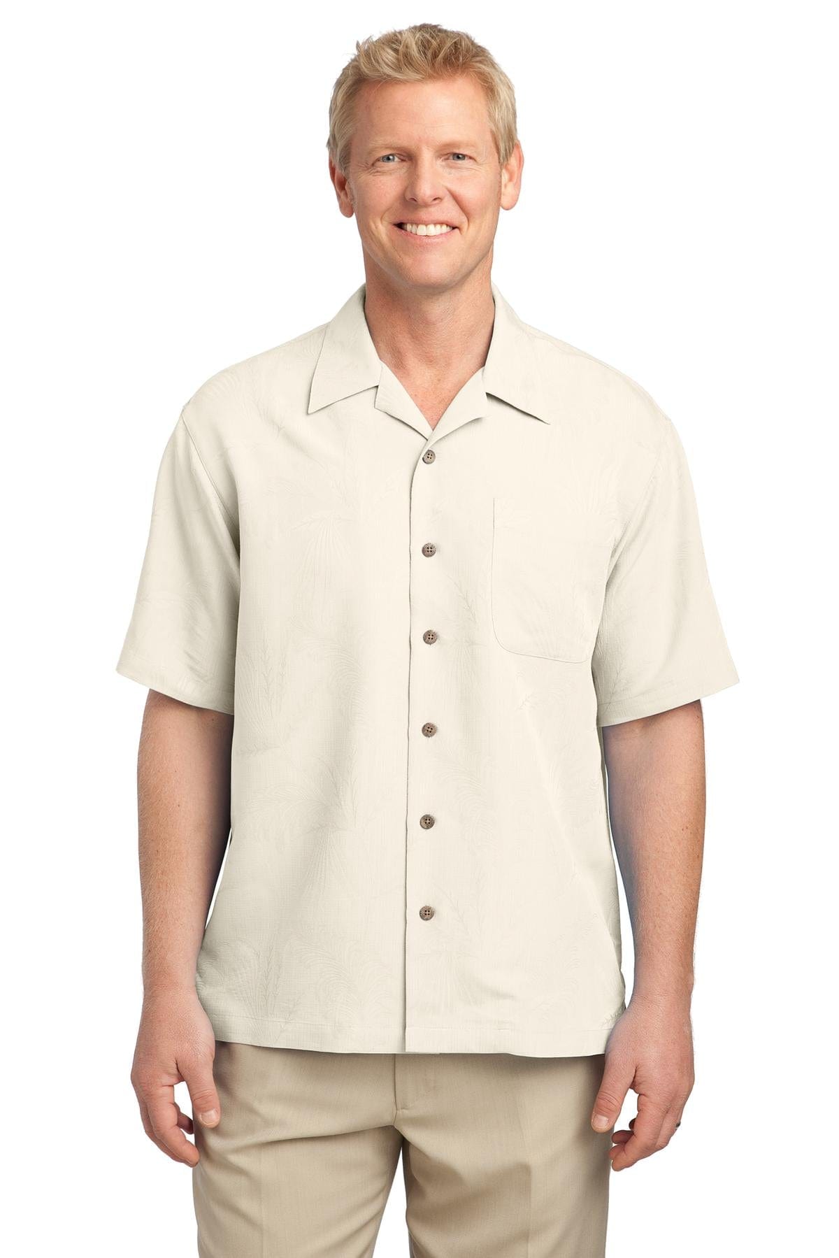Port Authority Woven Shirts DISCONTINUED  Port Authority ®  Patterned Easy Care Camp Shirt. S536