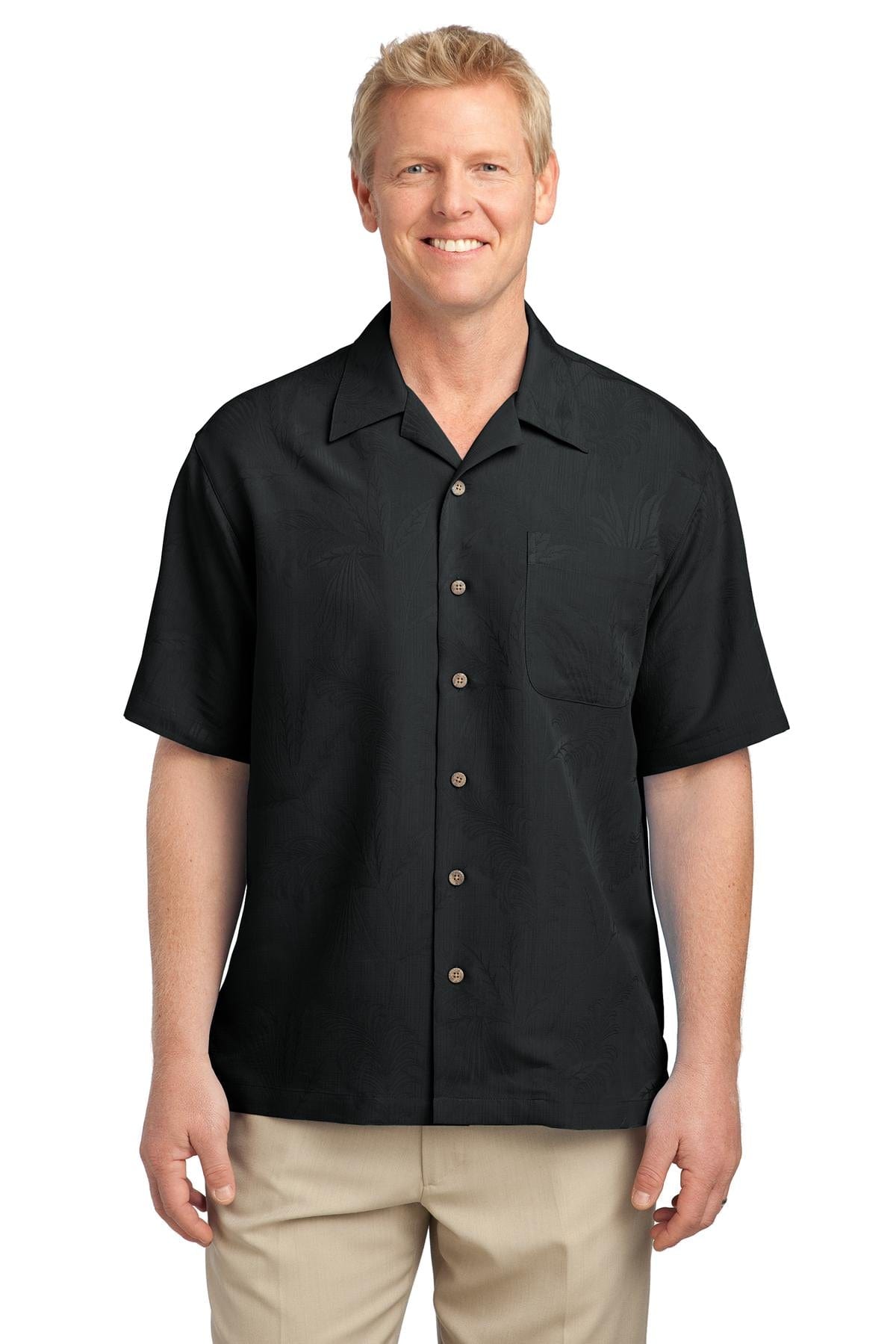 Port Authority Woven Shirts DISCONTINUED  Port Authority ®  Patterned Easy Care Camp Shirt. S536