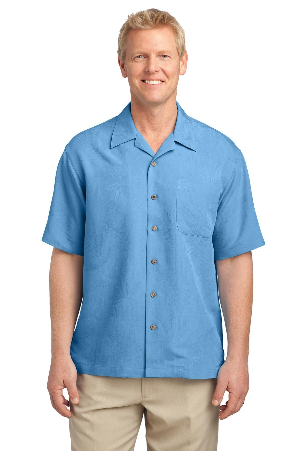Port Authority Woven Shirts DISCONTINUED  Port Authority ®  Patterned Easy Care Camp Shirt. S536