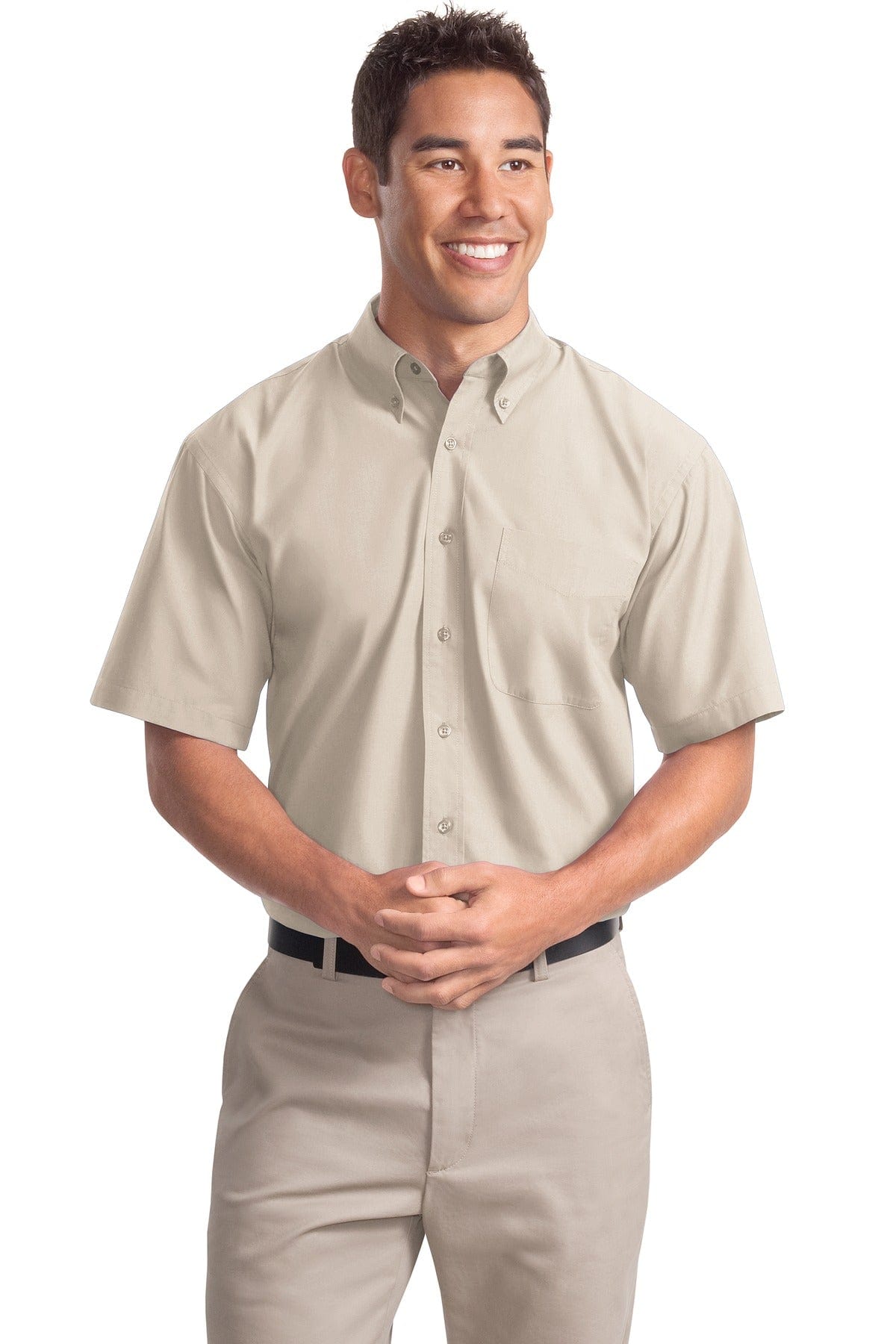 Port Authority Woven Shirts DISCONTINUED  Port Authority ®  Short Sleeve Easy Care, Soil Resistant Shirt.  S507