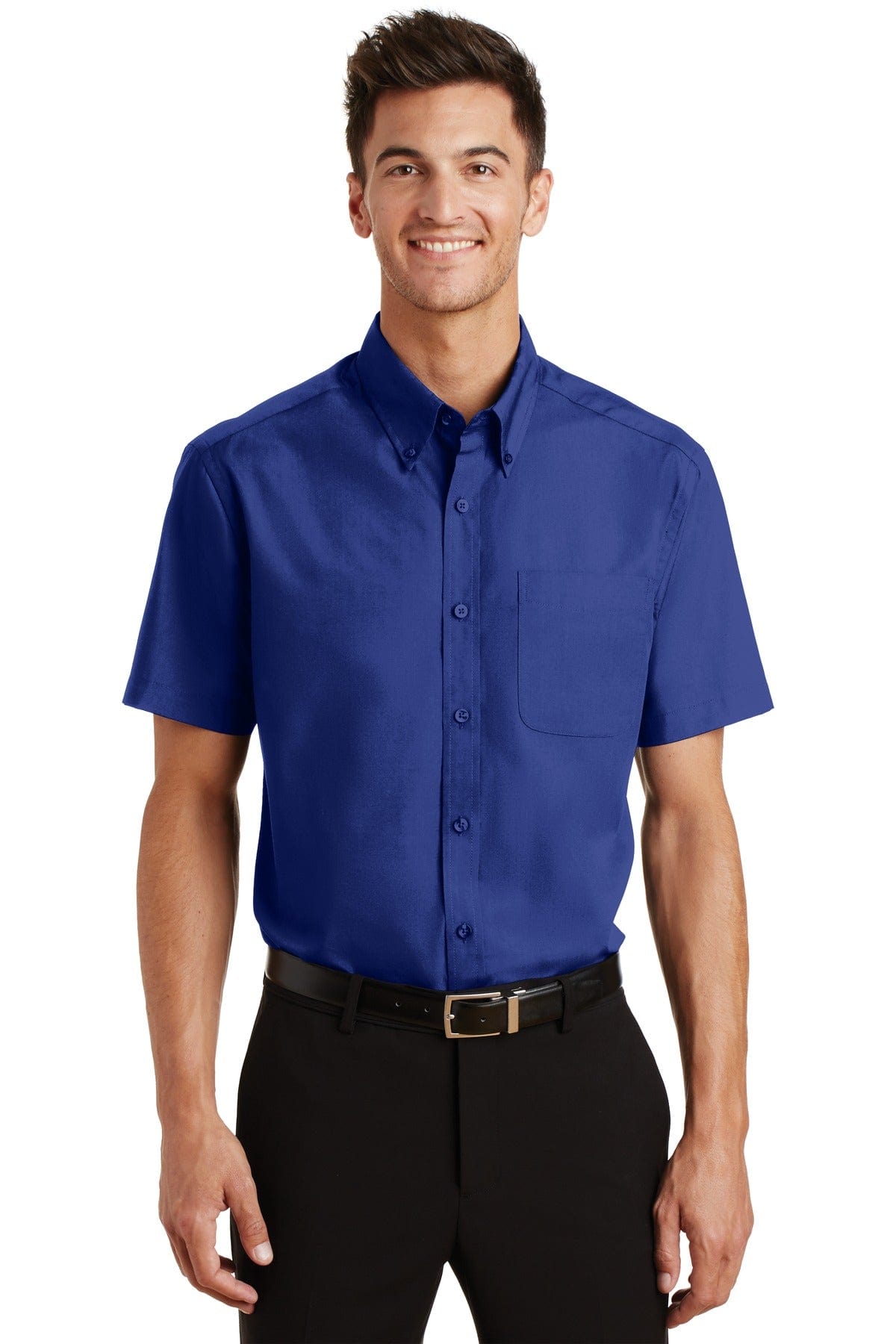 Port Authority Woven Shirts DISCONTINUED  Port Authority ®  Short Sleeve Value Poplin Shirt. S633