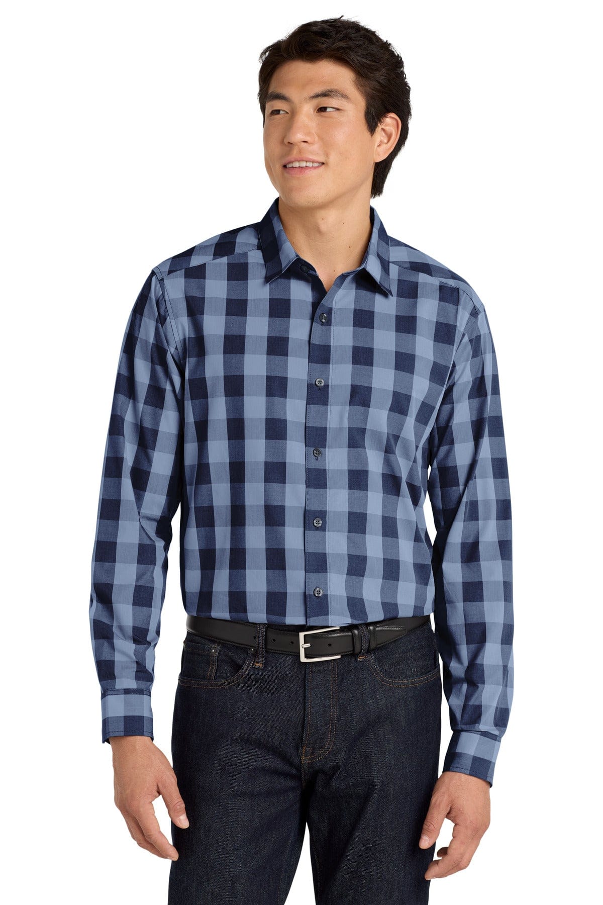 Port Authority Woven Shirts Port Authority  ®  Everyday Plaid Shirt. W670