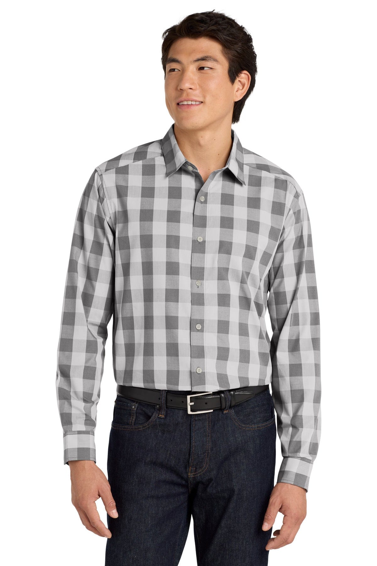 Port Authority Woven Shirts Port Authority  ®  Everyday Plaid Shirt. W670
