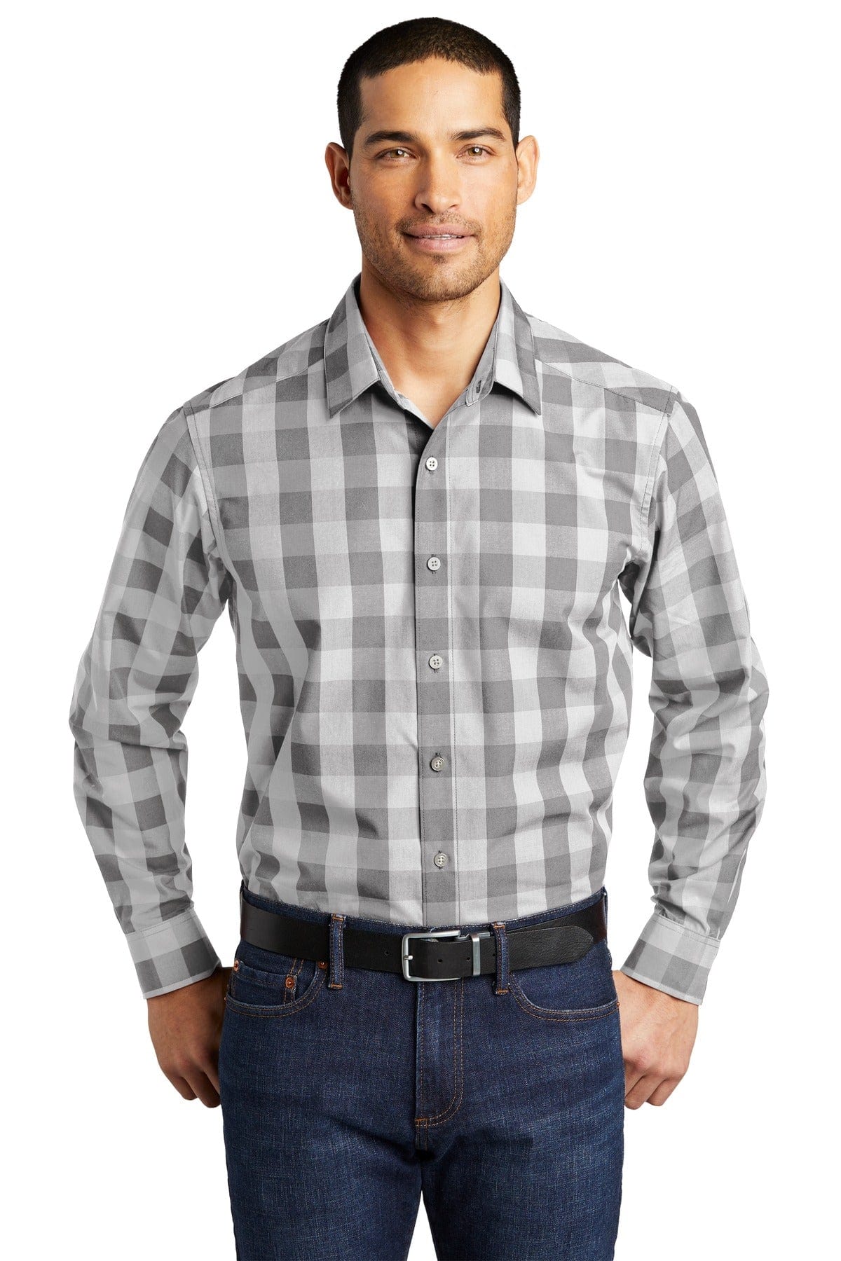 Port Authority Woven Shirts Port Authority  ®  Everyday Plaid Shirt. W670
