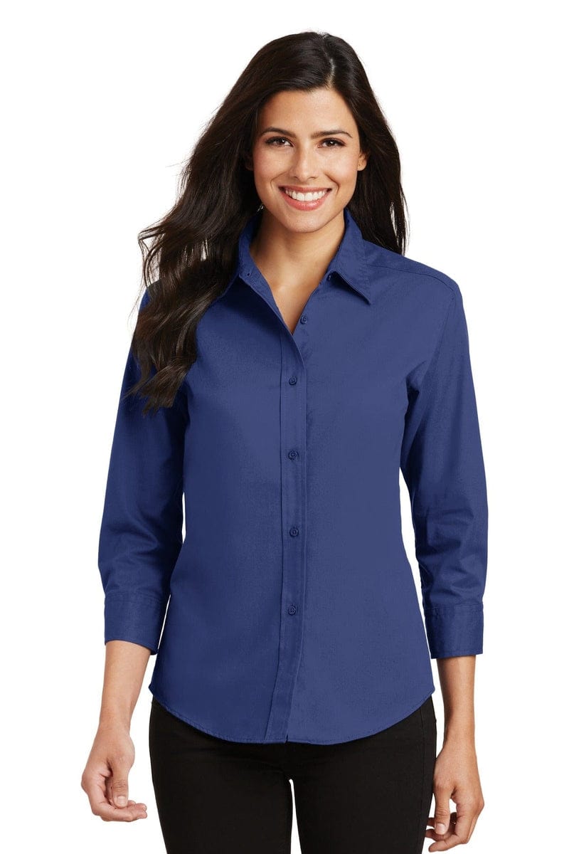 Port Authority Woven Shirts Port Authority ®  Ladies 3/4-Sleeve Easy Care Shirt. L612