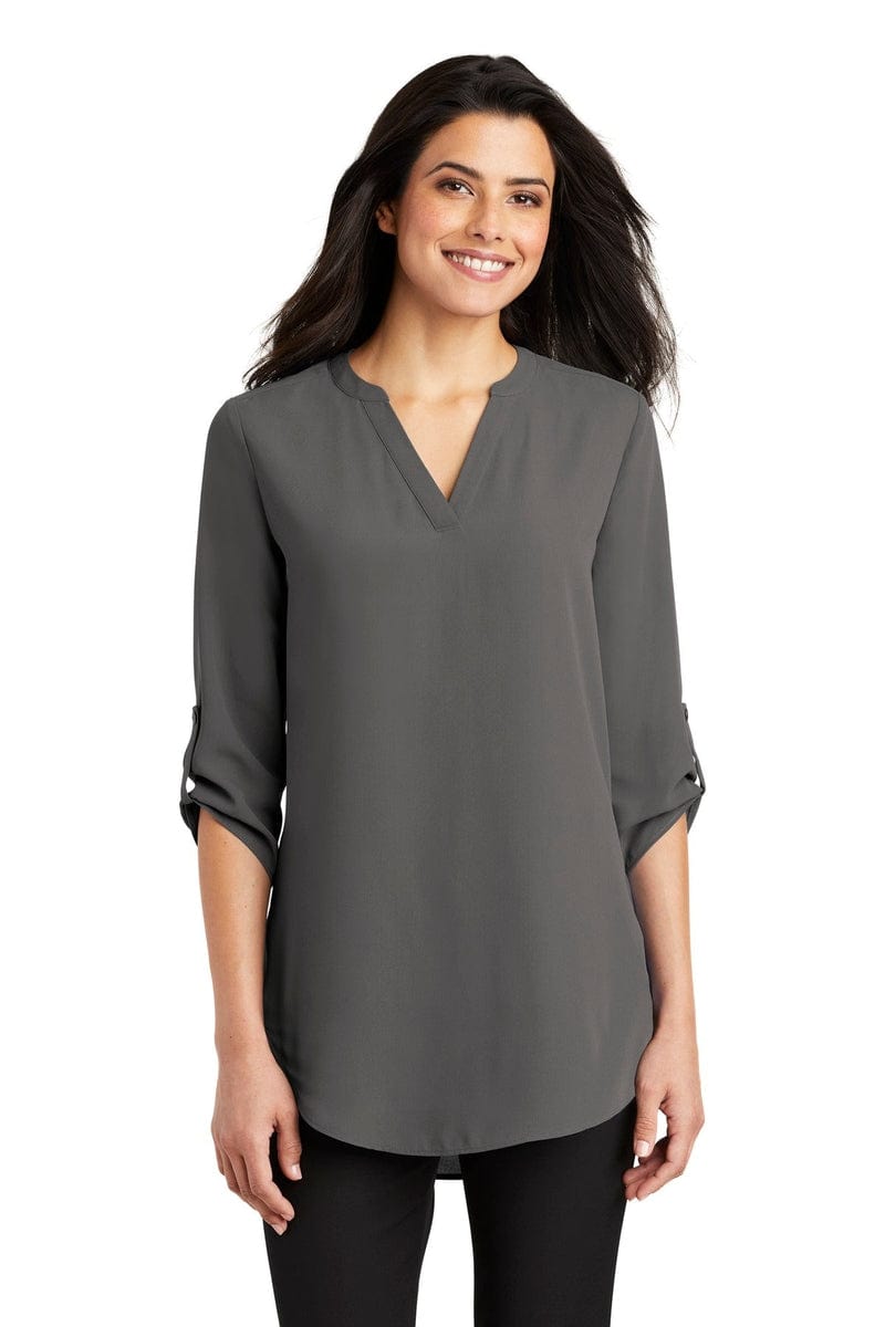 Port Authority Woven Shirts Port Authority ®  Ladies 3/4-Sleeve Tunic Blouse. LW701