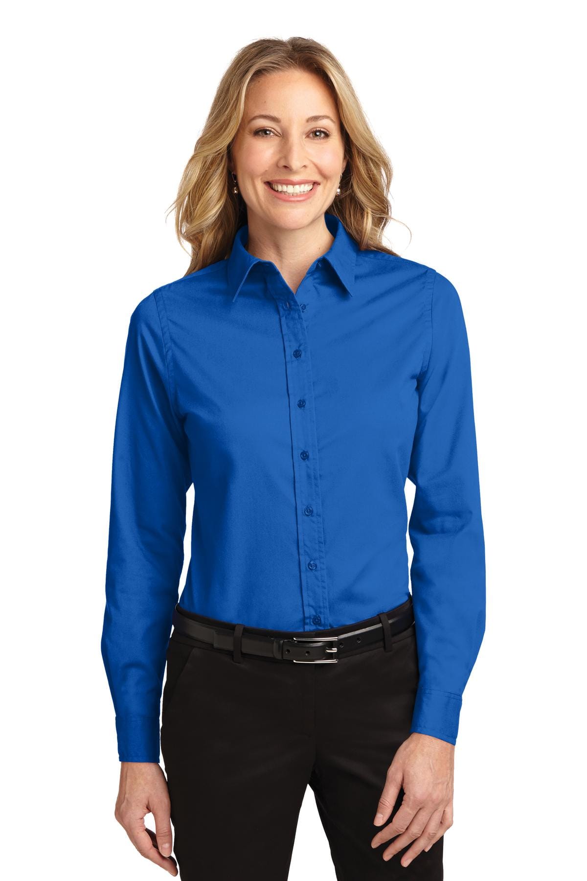 Port Authority Woven Shirts Port Authority®  Ladies Long Sleeve Easy Care Shirt.  L608