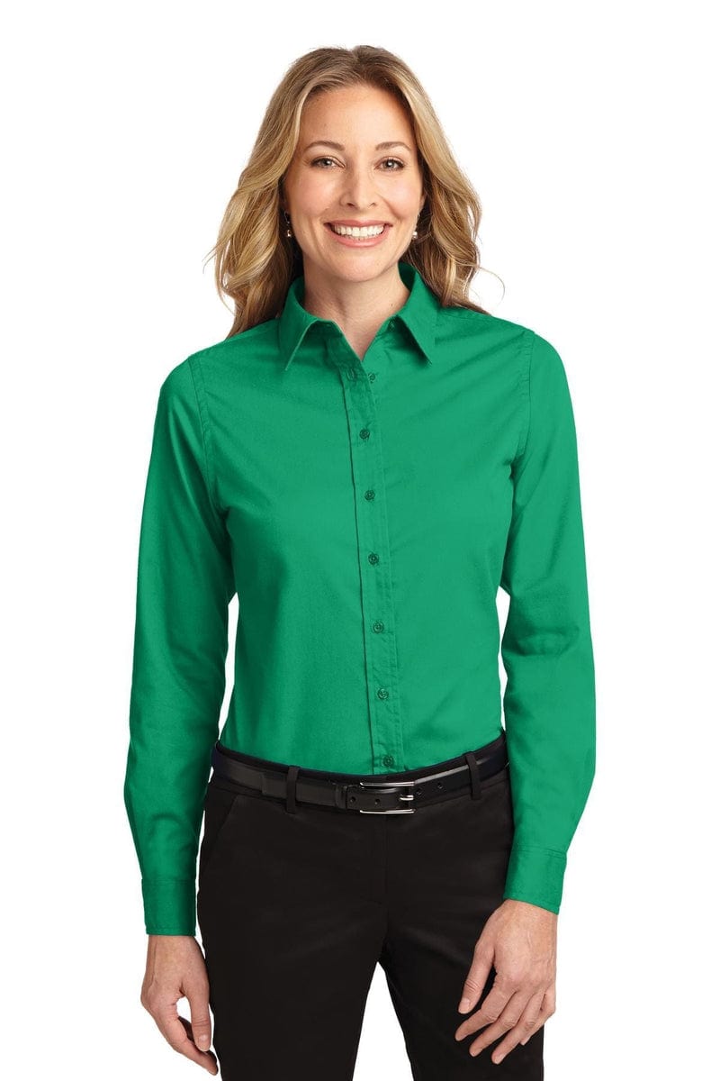 Port Authority Woven Shirts Port Authority ®  Ladies Long Sleeve Easy Care Shirt.  L608, Traditional Colors