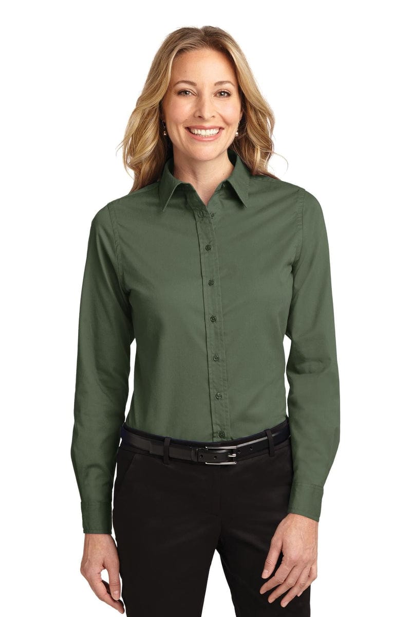 Port Authority Woven Shirts Port Authority ®  Ladies Long Sleeve Easy Care Shirt.  L608, Traditional Colors