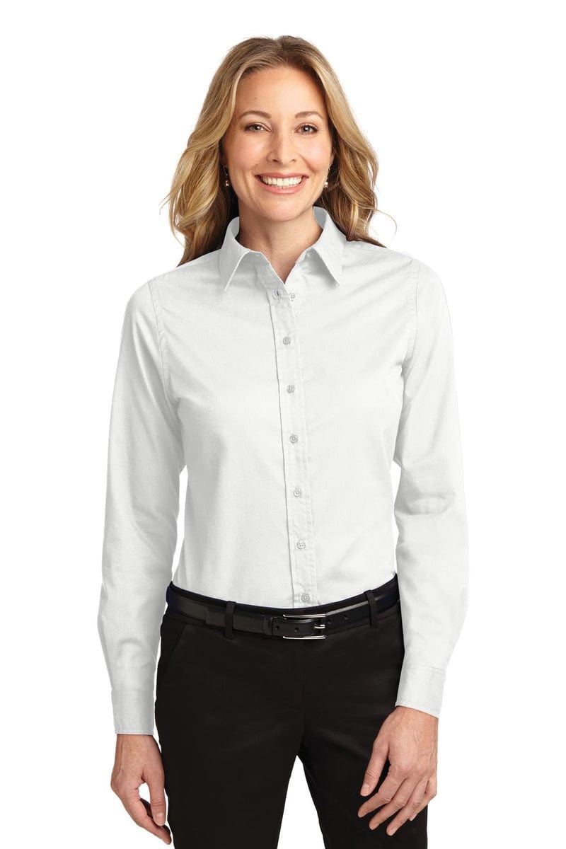 Port Authority Woven Shirts Port Authority ®  Ladies Long Sleeve Easy Care Shirt.  L608, Traditional Colors