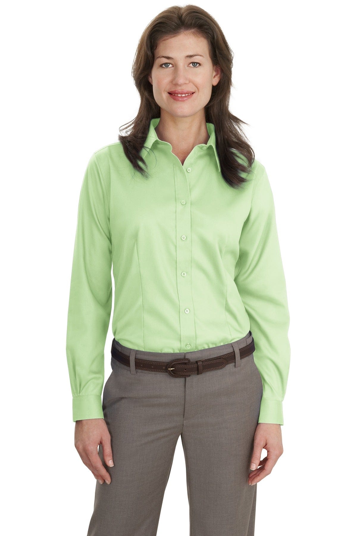 Port Authority Woven Shirts Port Authority ®  Ladies Non-Iron Twill Shirt.  L638