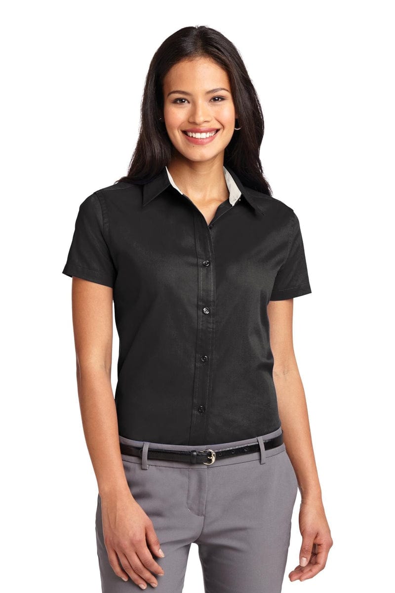 Port Authority Woven Shirts Port Authority ®  Ladies Short Sleeve Easy Care  Shirt.  L508