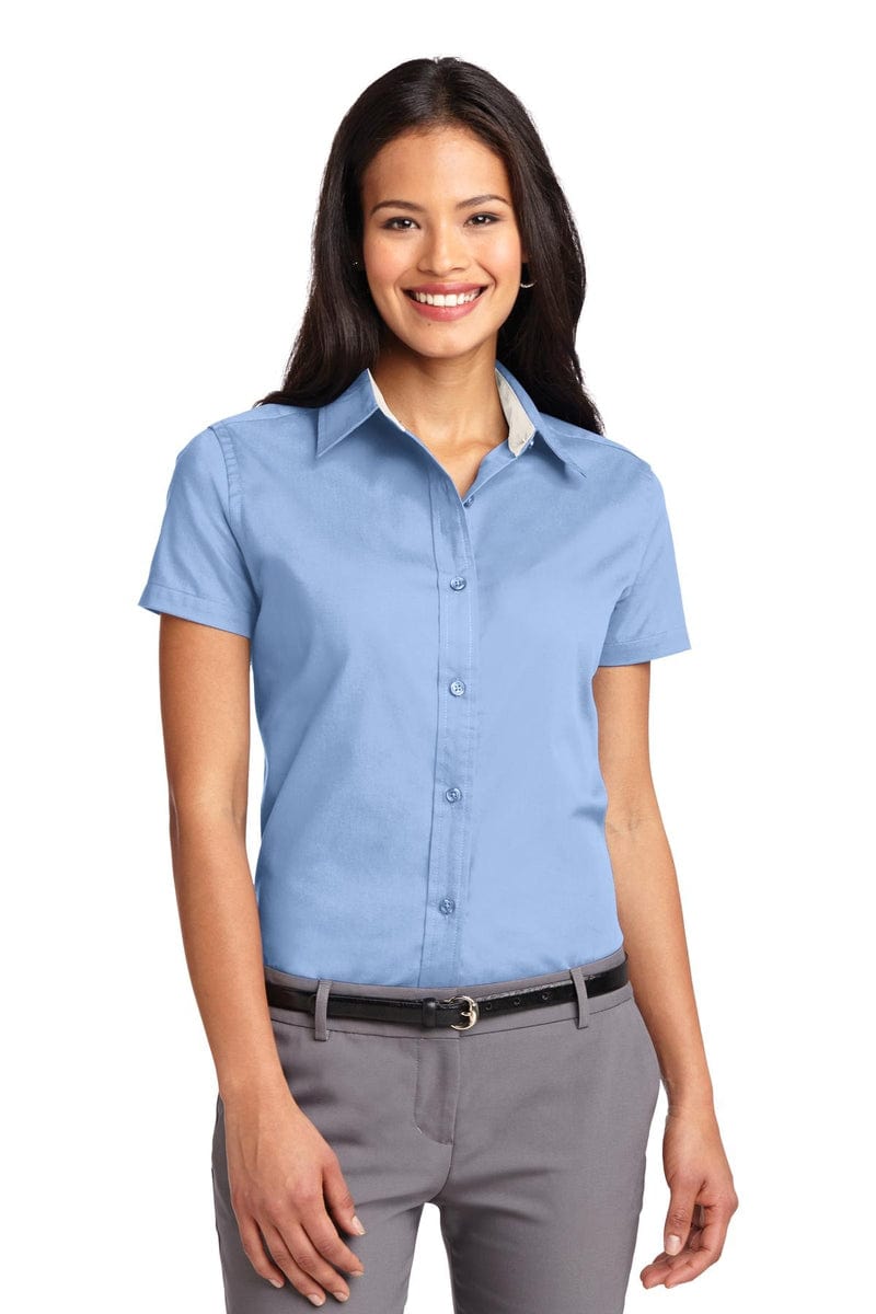 Port Authority Woven Shirts Port Authority ®  Ladies Short Sleeve Easy Care  Shirt.  L508