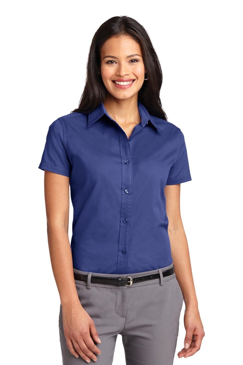 Port Authority Woven Shirts Port Authority ®  Ladies Short Sleeve Easy Care  Shirt.  L508
