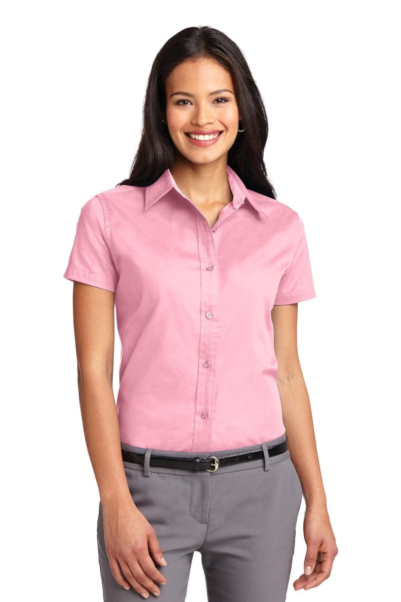 Port Authority Woven Shirts Port Authority ®  Ladies Short Sleeve Easy Care  Shirt.  L508