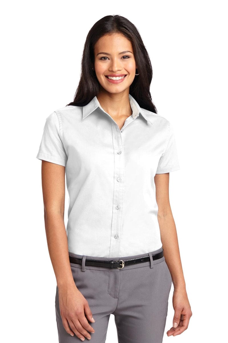 Port Authority Woven Shirts Port Authority ®  Ladies Short Sleeve Easy Care  Shirt.  L508