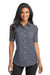 Port Authority Woven Shirts Port Authority ®  Ladies Short Sleeve SuperPro ™  Oxford Shirt. L659